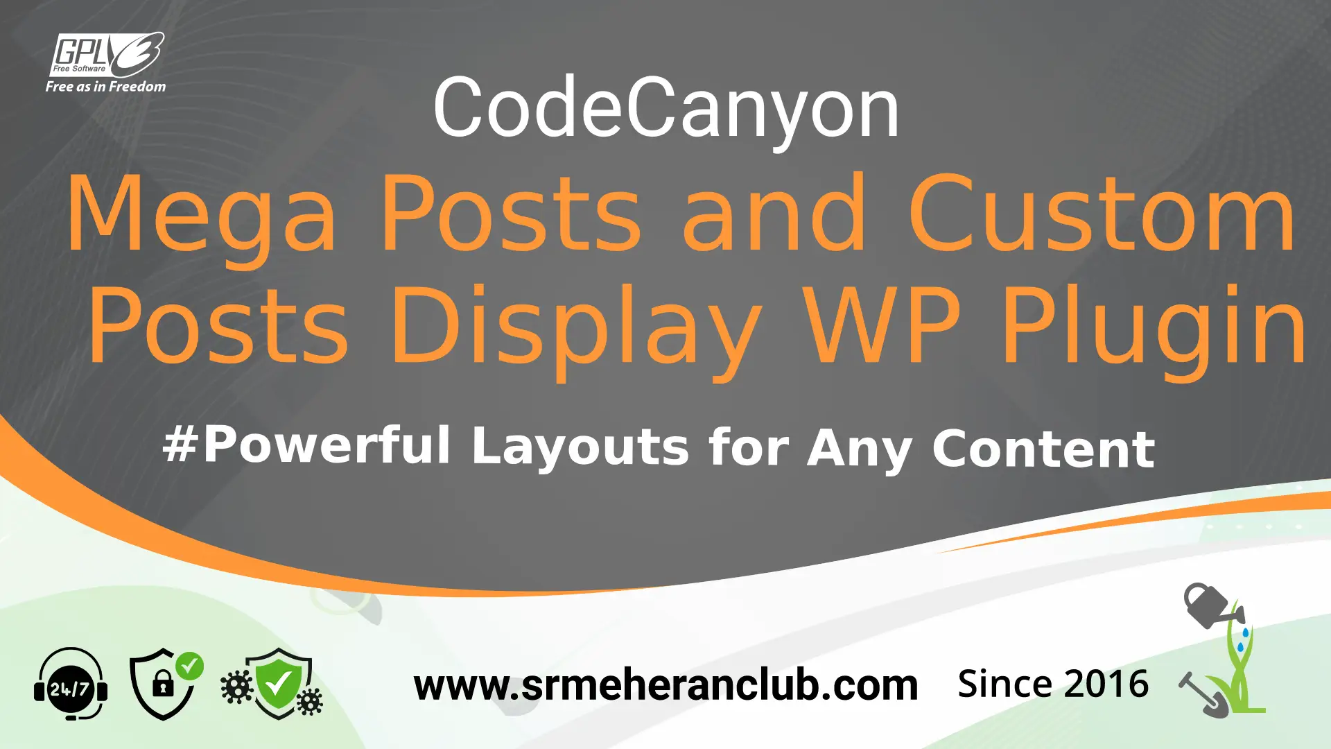 Mega Posts and Custom Posts Display WP Plugin — Plugin by Codecanyon