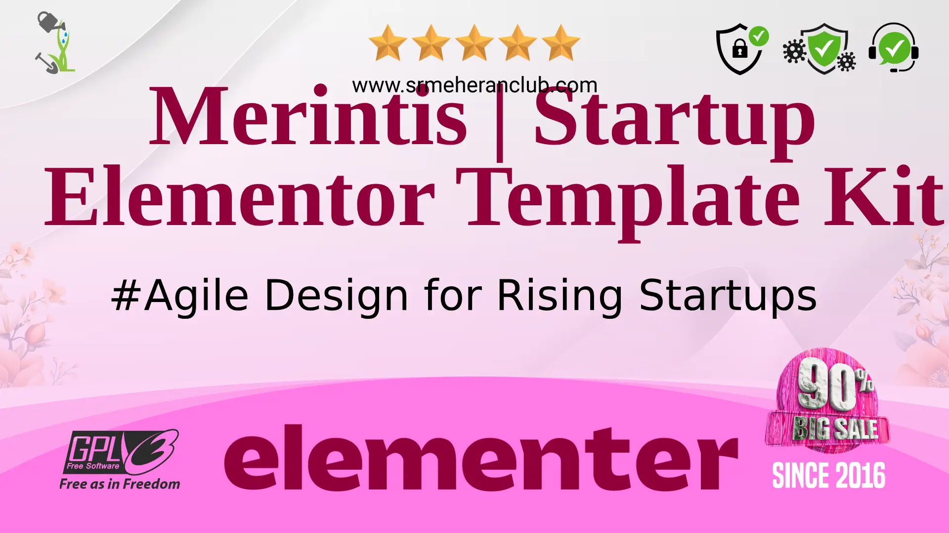 Merintis | Startup Elementor Template Kit — Elementor Kit by Themeforest