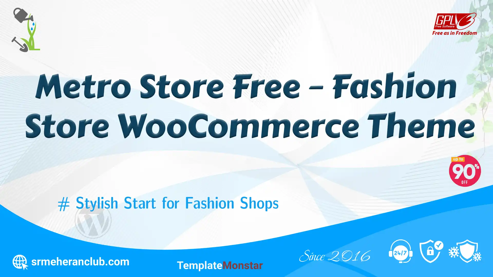 Metro Store Free – Fashion Store WooCommerce Theme — Theme by Templatemonster