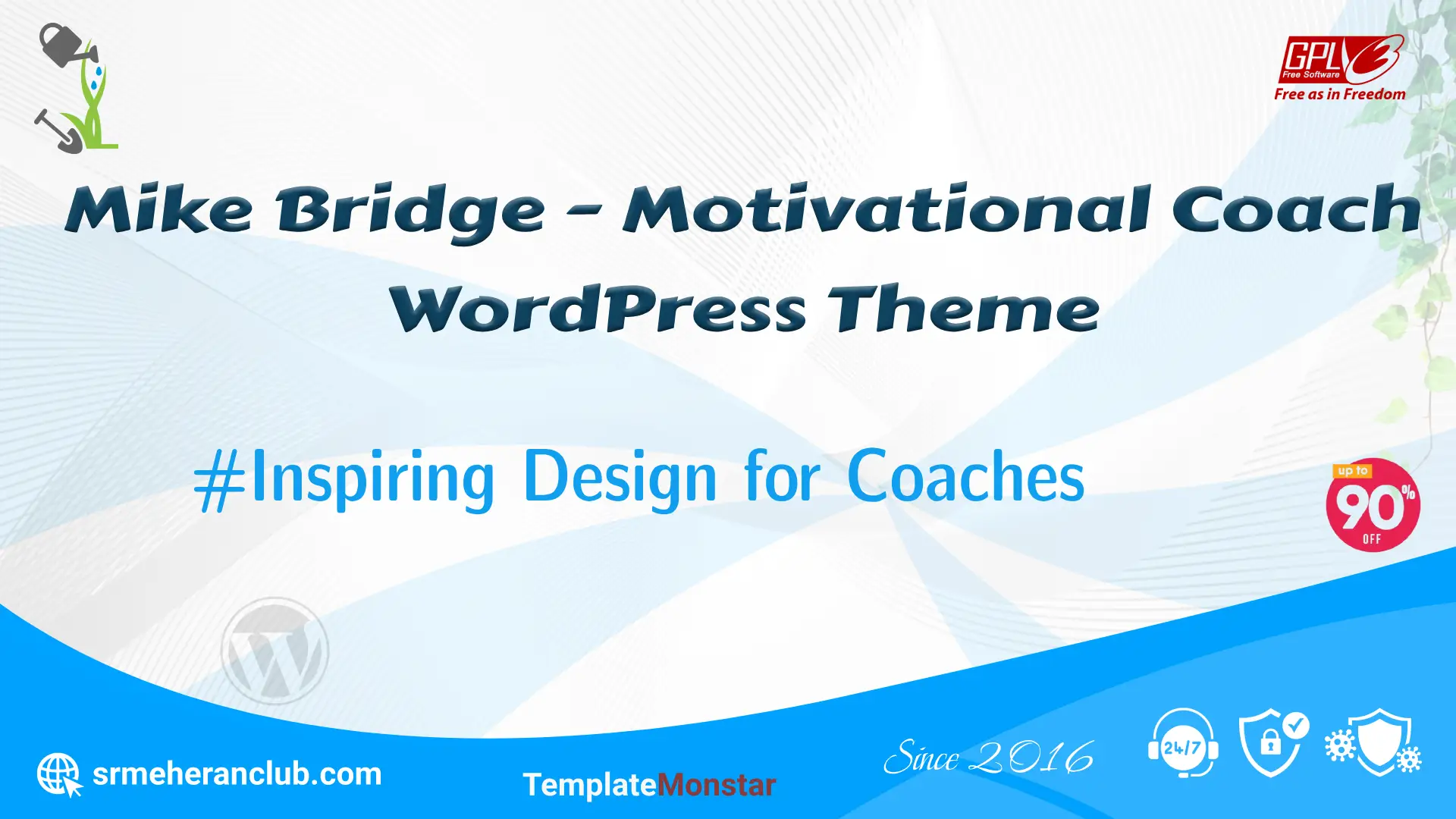 Mike Bridge – Motivational Coach WordPress Theme — Theme by Templatemonster