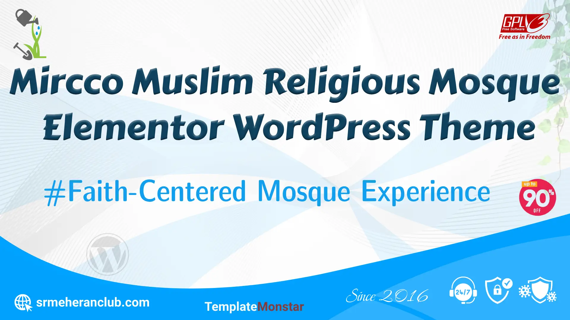 Mircco Muslim Religious Mosque Elementor WordPress Theme — Theme by Templatemonster