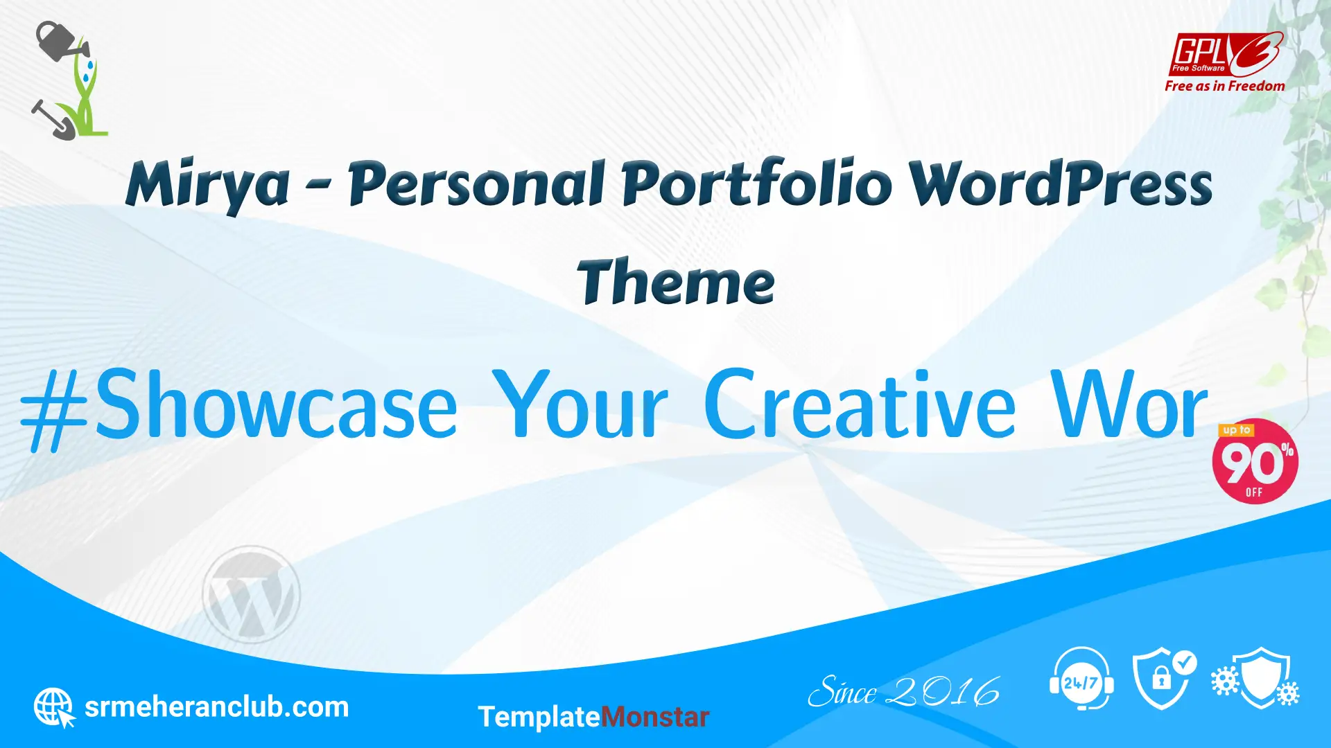 Mirya – Personal Portfolio WordPress Theme — Theme by Templatemonster