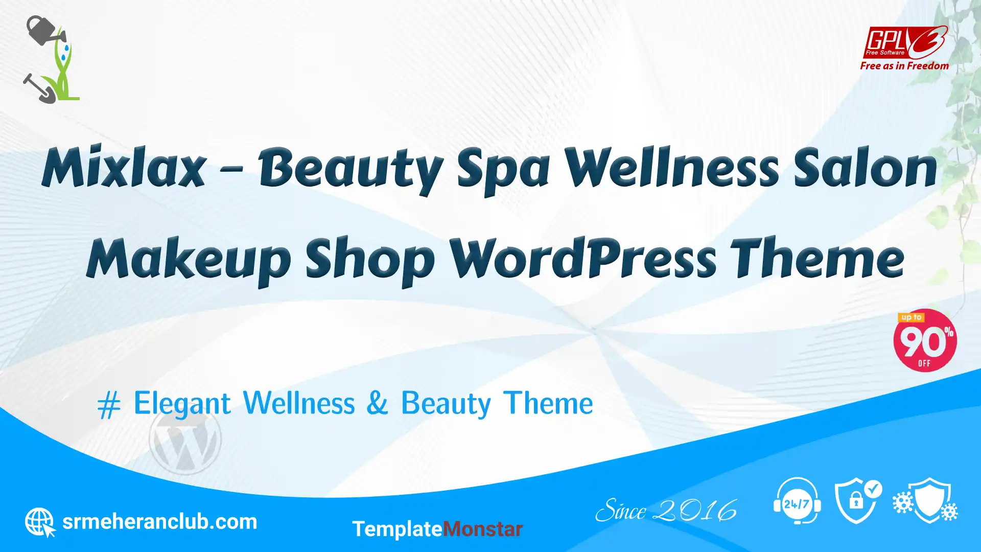 Mixlax – Beauty Spa Wellness Salon Makeup Shop WordPress Theme — Theme by Templatemonster