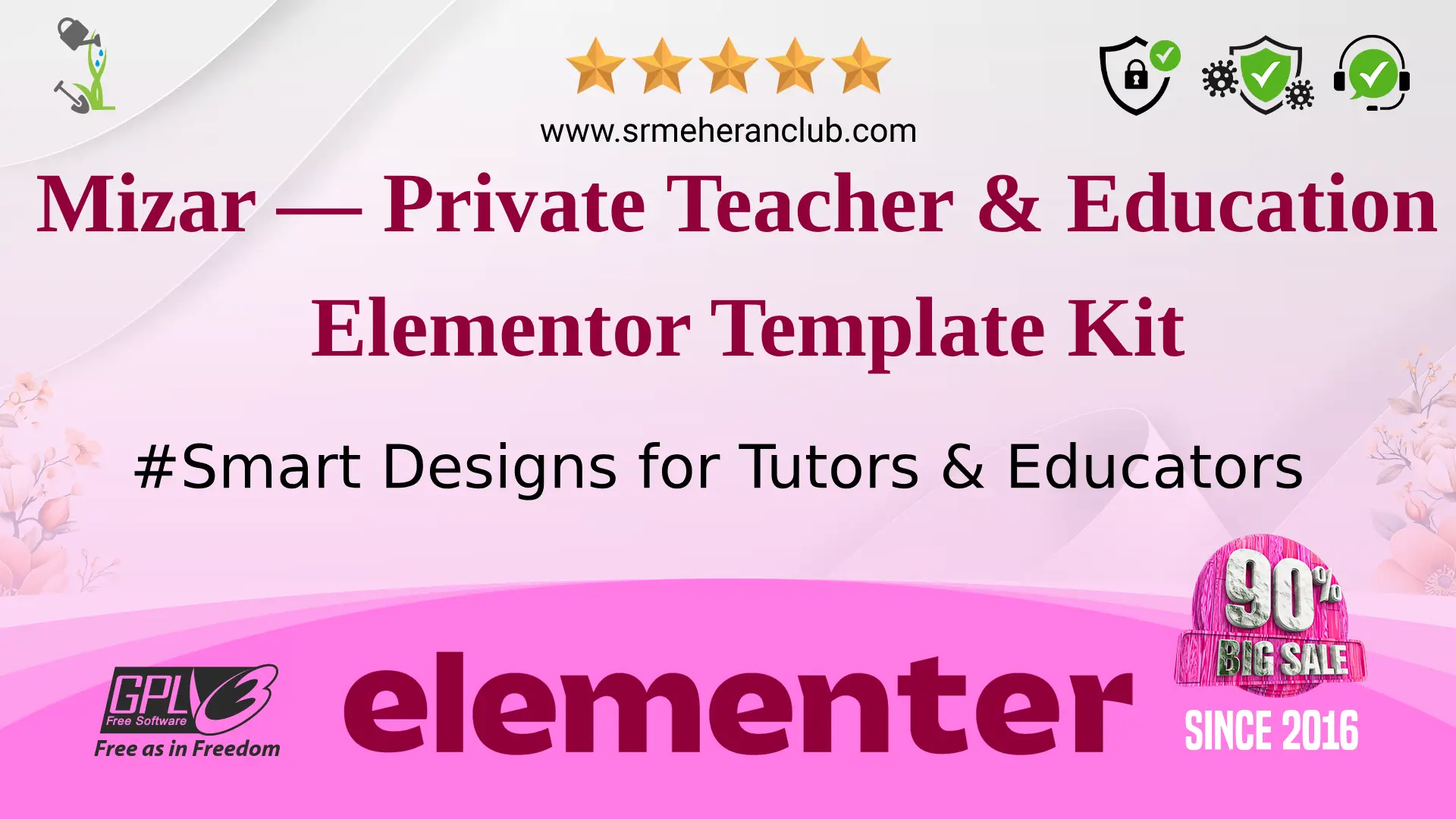 Mizar — Private Teacher & Education Elementor Template Kit — Elementor Kit by Themeforest