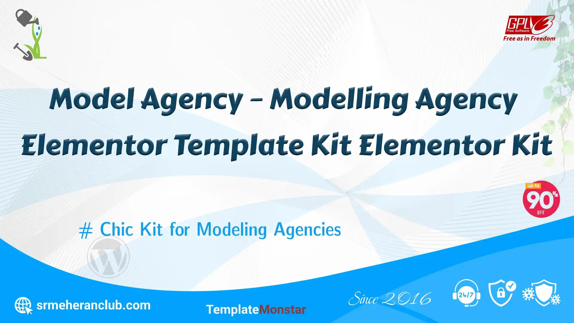 Model Agency – Modelling Agency Elementor Template Kit Elementor Kit