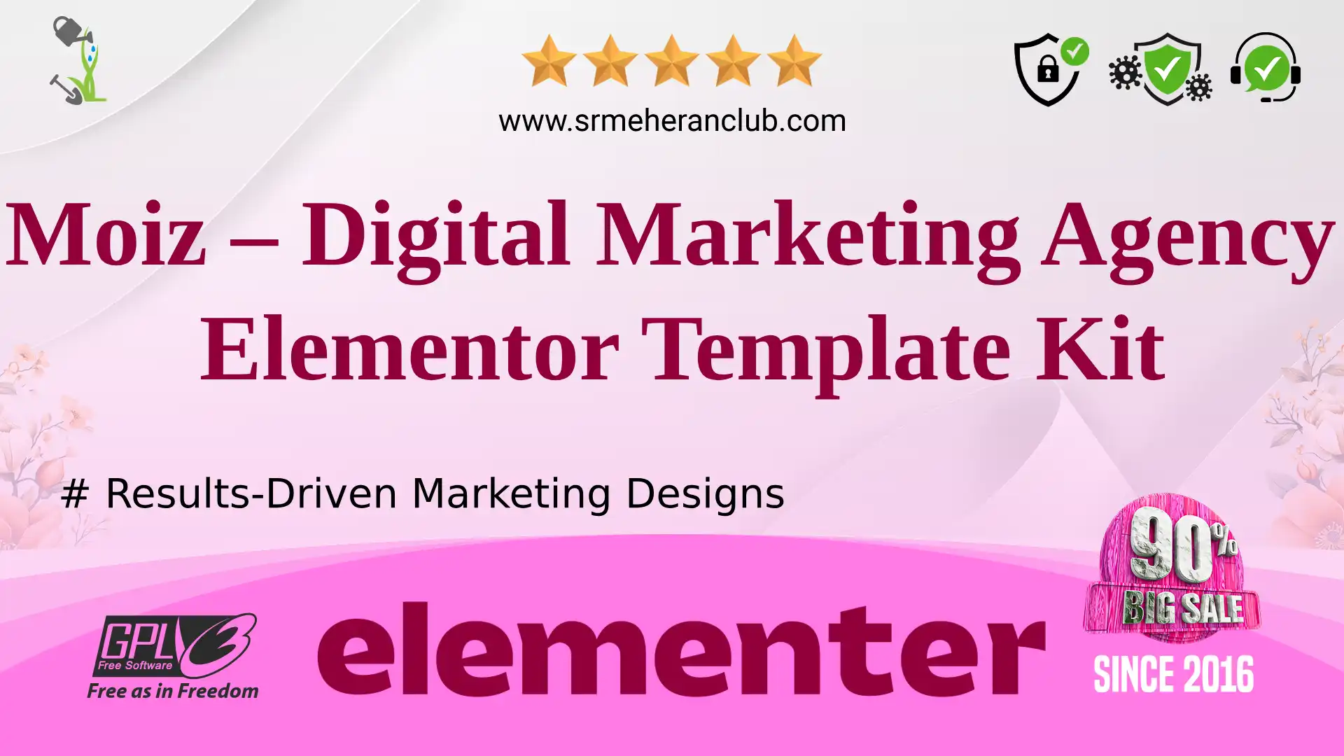 Moiz – Digital Marketing Agency Elementor Template Kit — Elementor Kit by Themeforest