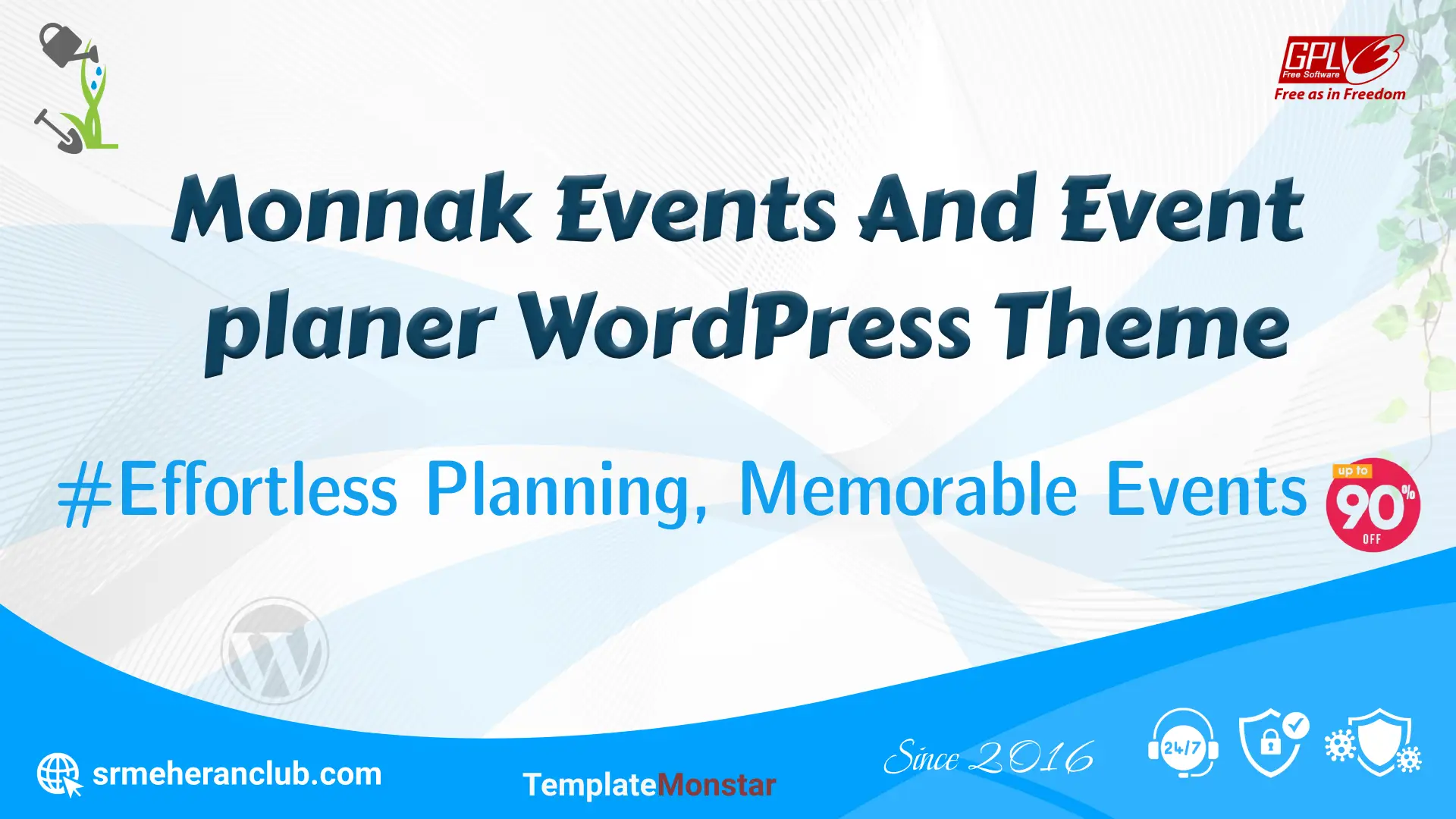 Monnak Events And Event planer WordPress Theme — Theme by Templatemonster