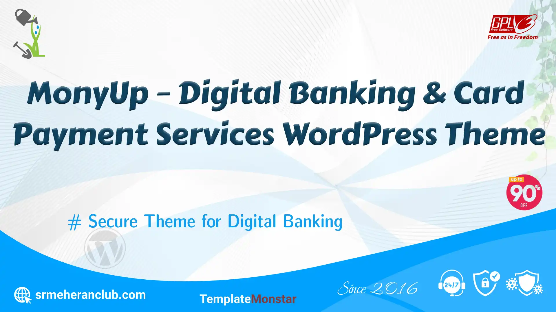 MonyUp – Digital Banking & Card Payment Services WordPress Theme — Theme by Templatemonster