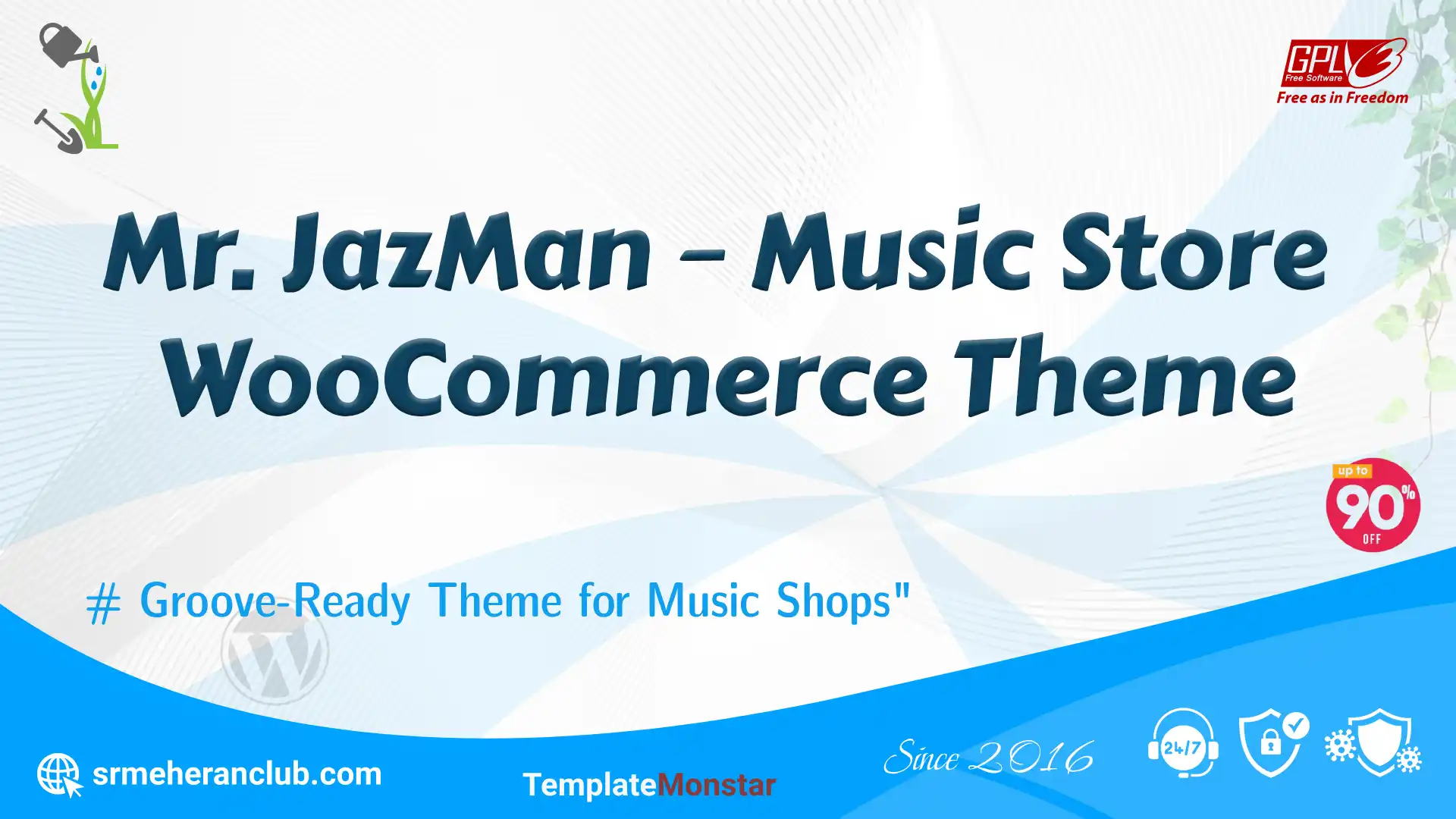 Mr. JazMan – Music Store WooCommerce Theme — Theme by Templatemonster