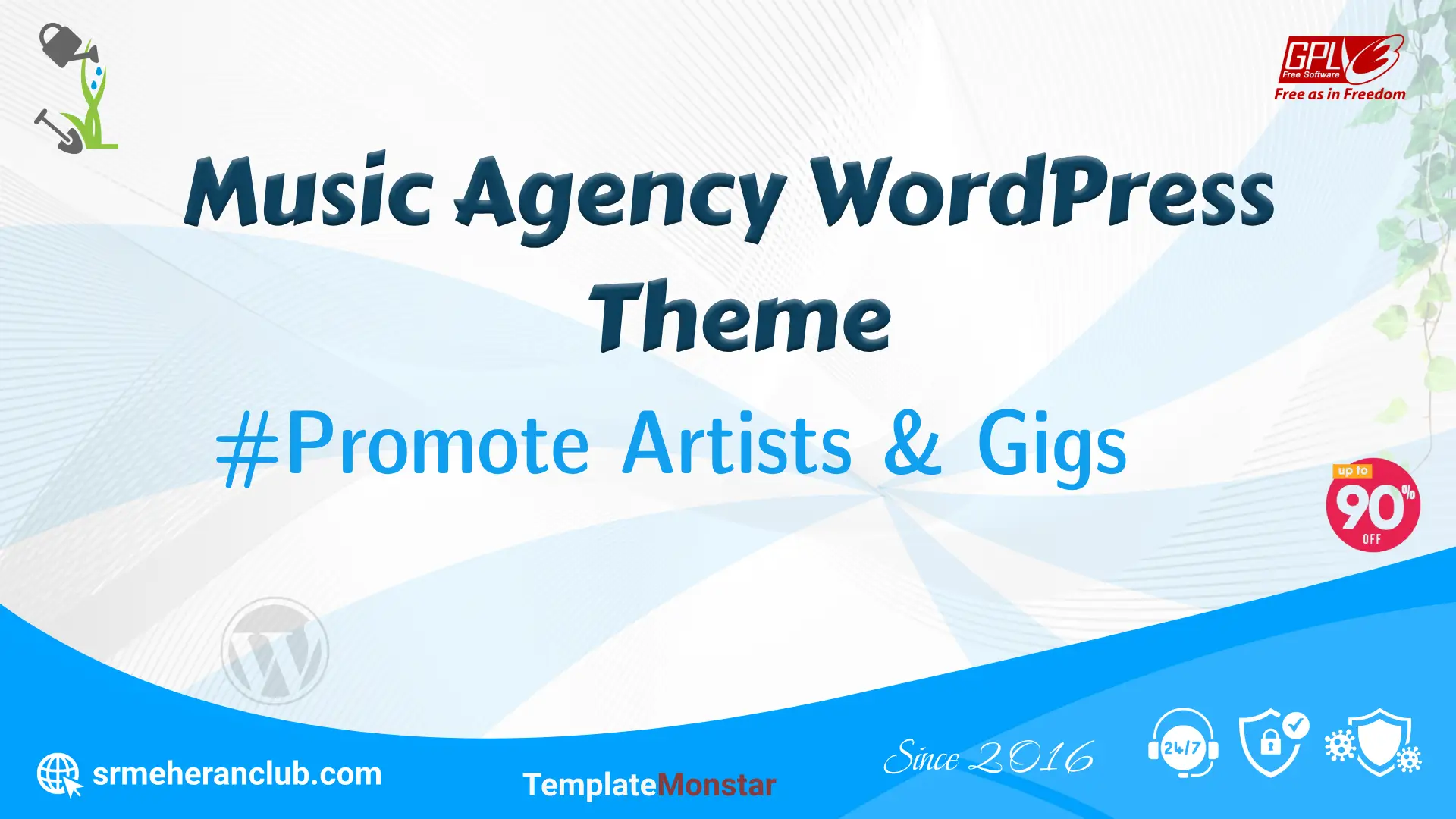 Music Agency WordPress Theme — Theme by Templatemonster