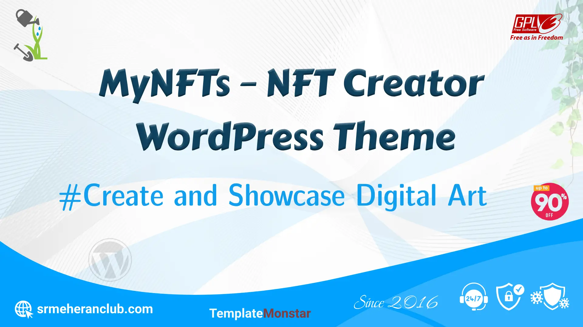 MyNFTs – NFT Creator WordPress Theme — Theme by Templatemonster