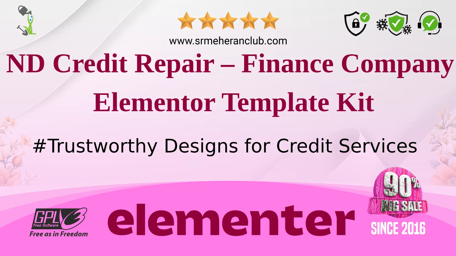 ND Credit Repair – Finance Company Elementor Template Kit