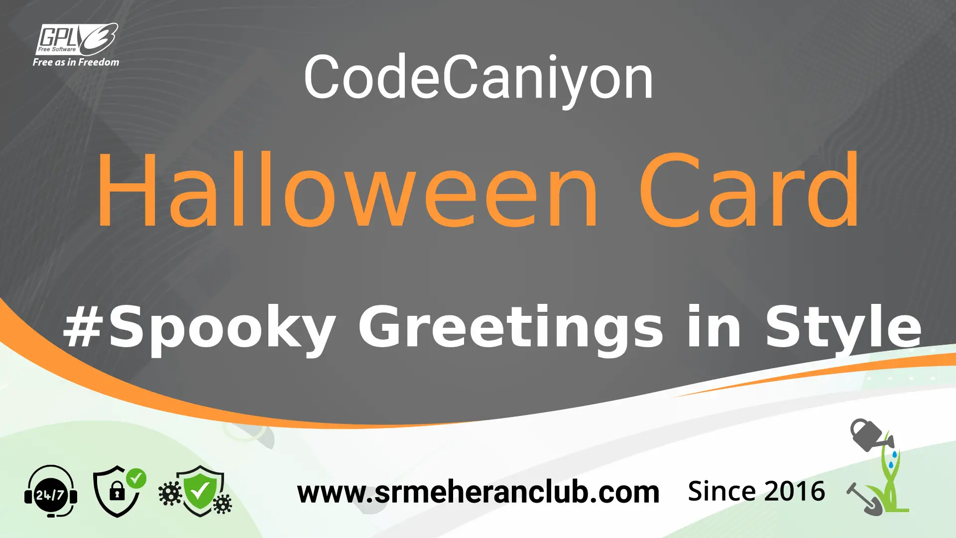 Halloween Card — Plugin by Codecanyon