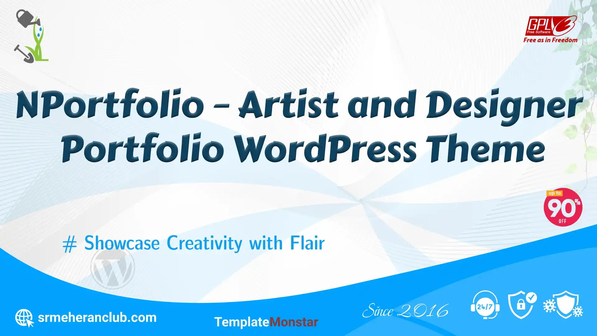 NPortfolio – Artist and Designer Portfolio WordPress Theme — Theme by Templatemonster