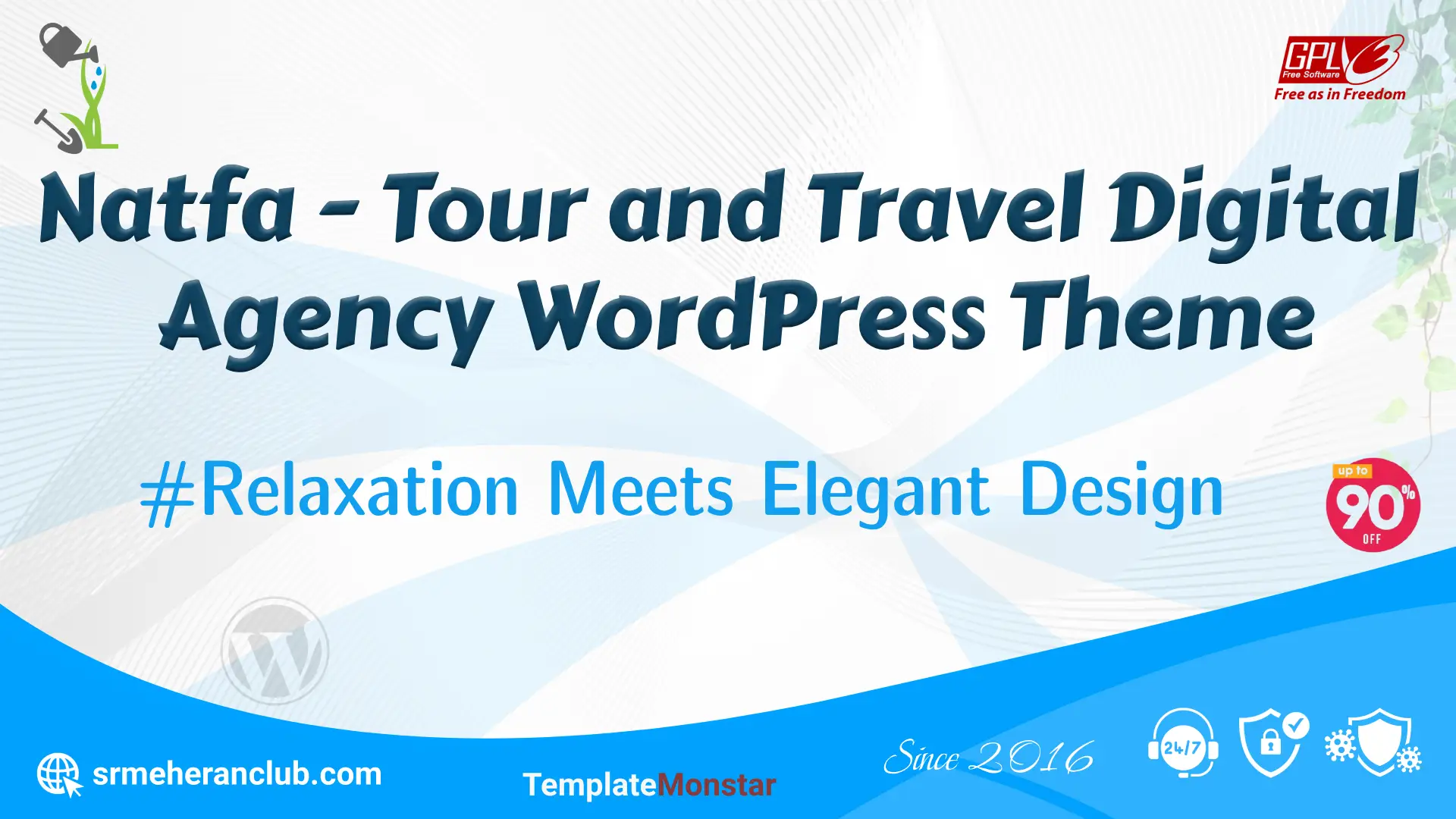 Natfa – Tour and Travel Digital Agency WordPress Theme — Theme by Templatemonster