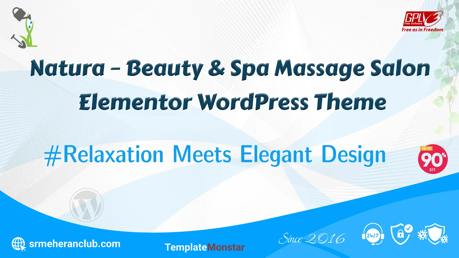 Natura – Beauty & Spa Massage Salon Elementor WordPress Theme — Theme by Templatemonster