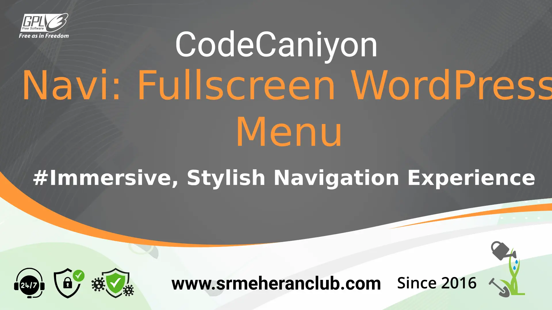 Navi: Fullscreen WordPress Menu — Plugin by Codecanyon