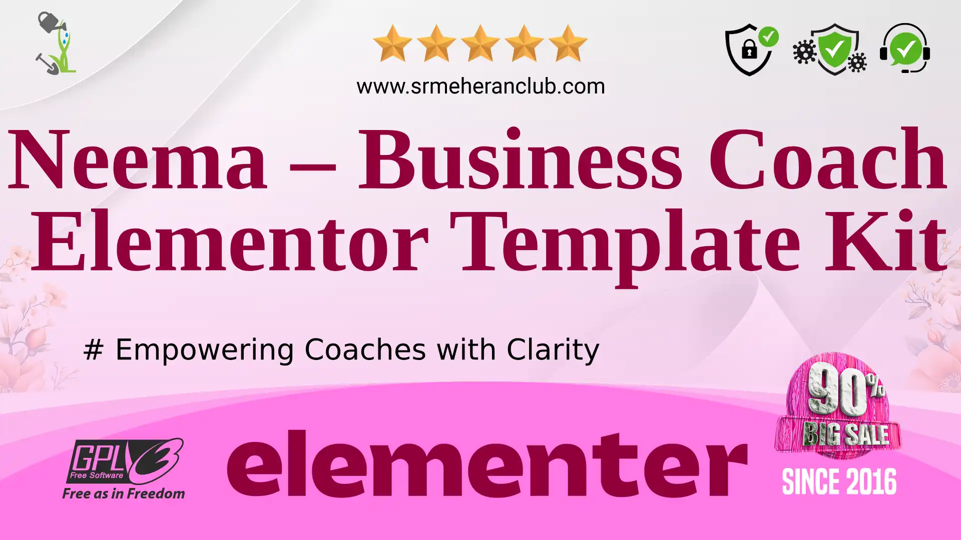 Neema – Business Coach Elementor Template Kit — Elementor Kit by Themeforest