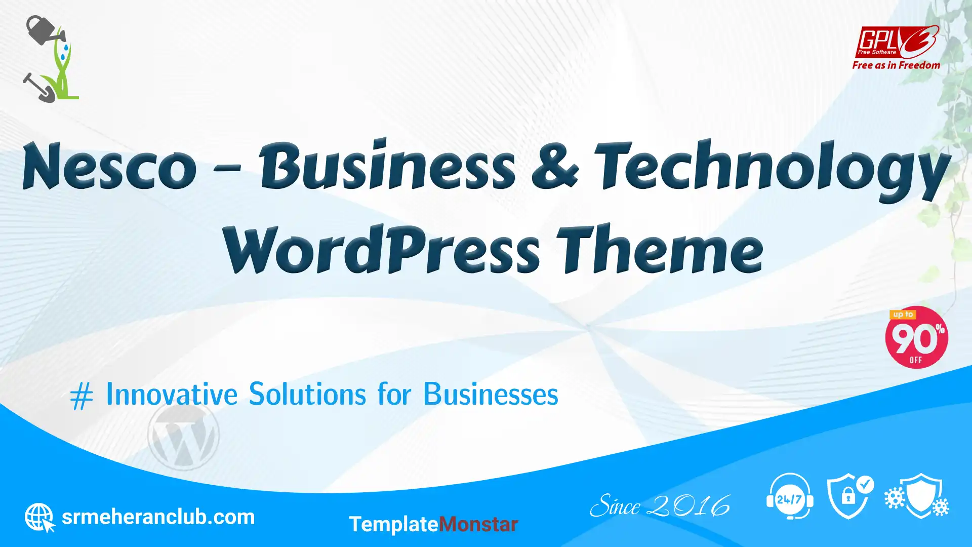 Nesco – Business & Technology WordPress Theme — Theme by Templatemonster