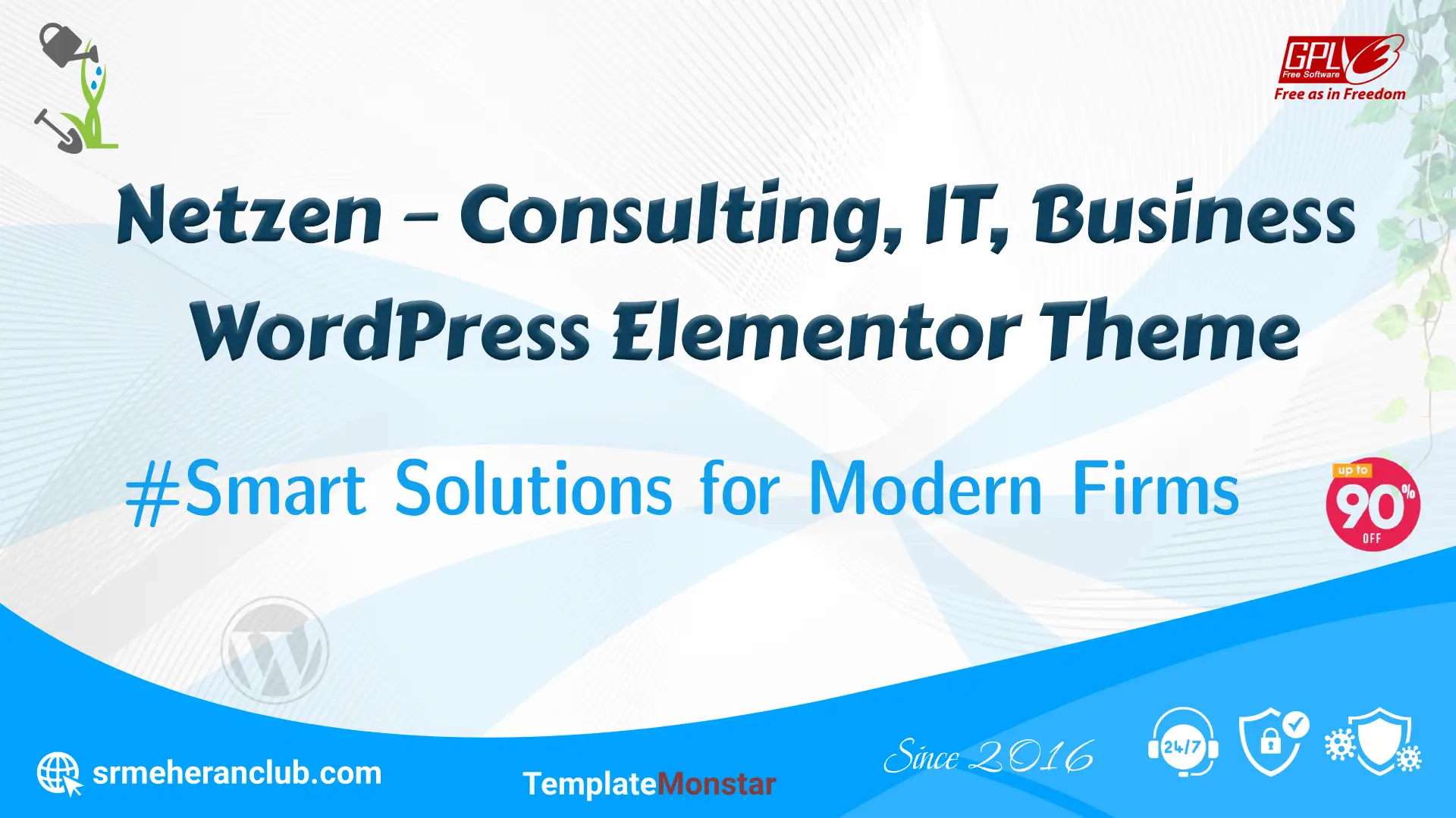 Netzen – Consulting, IT, Business WordPress Elementor Theme — Theme by Templatemonster
