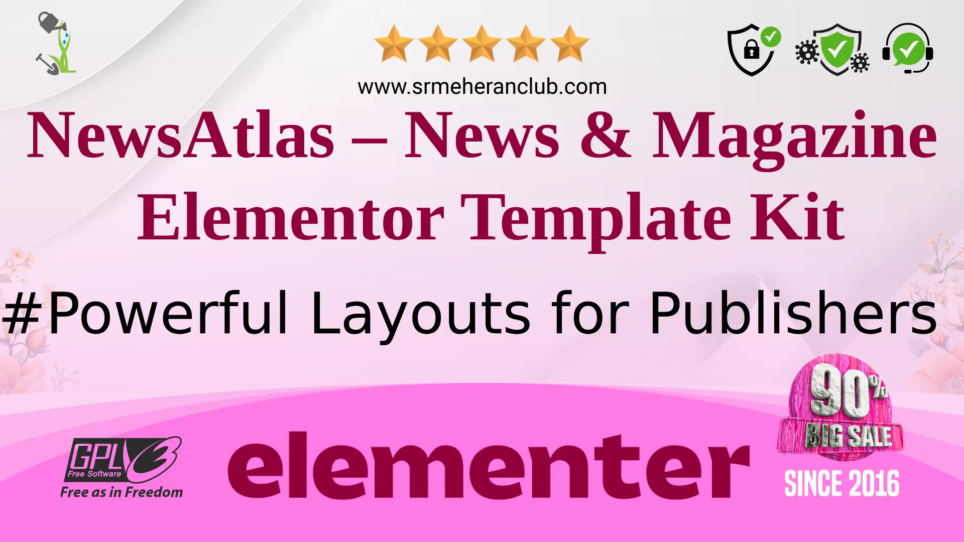 NewsAtlas – News & Magazine Elementor Template Kit — Elementor Kit by Themeforest