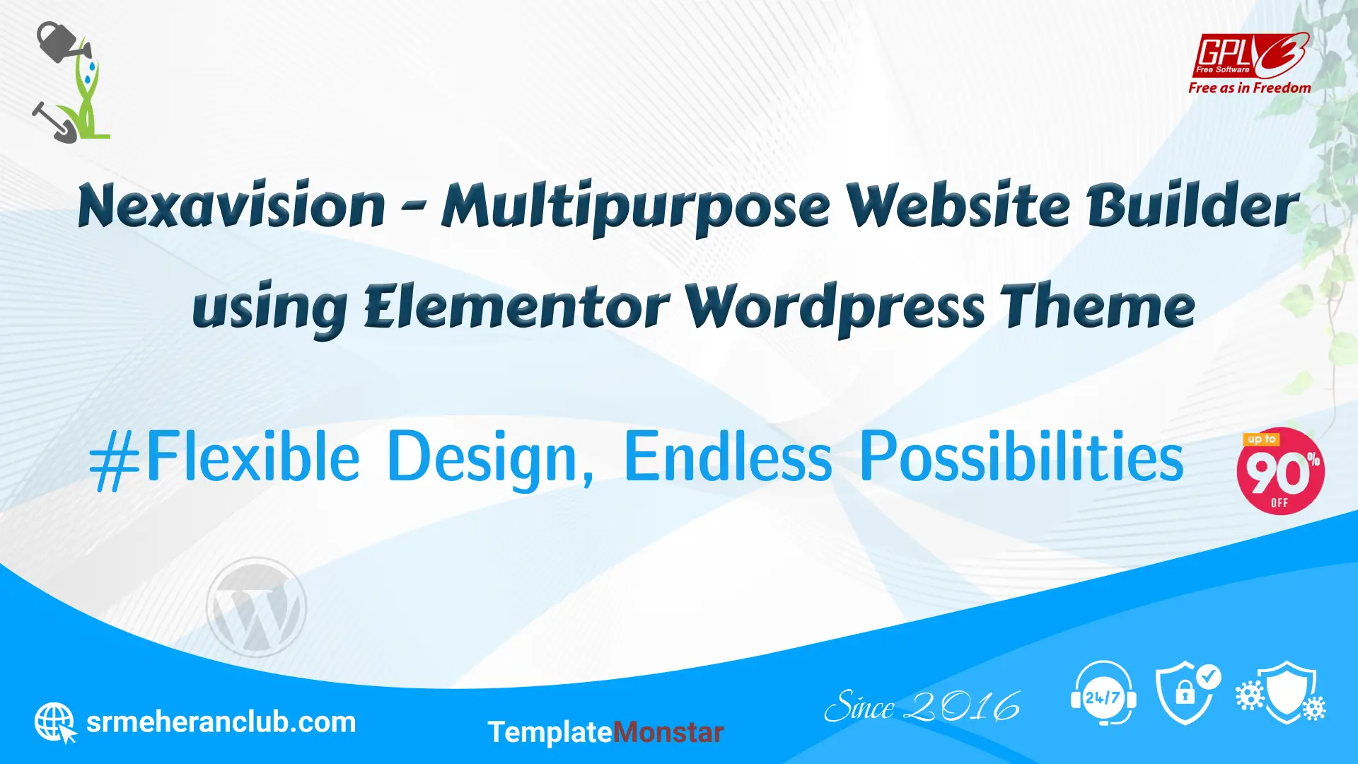 Nexavision – Multipurpose Website Builder using Elementor WordPress Theme — Theme by Templatemonster