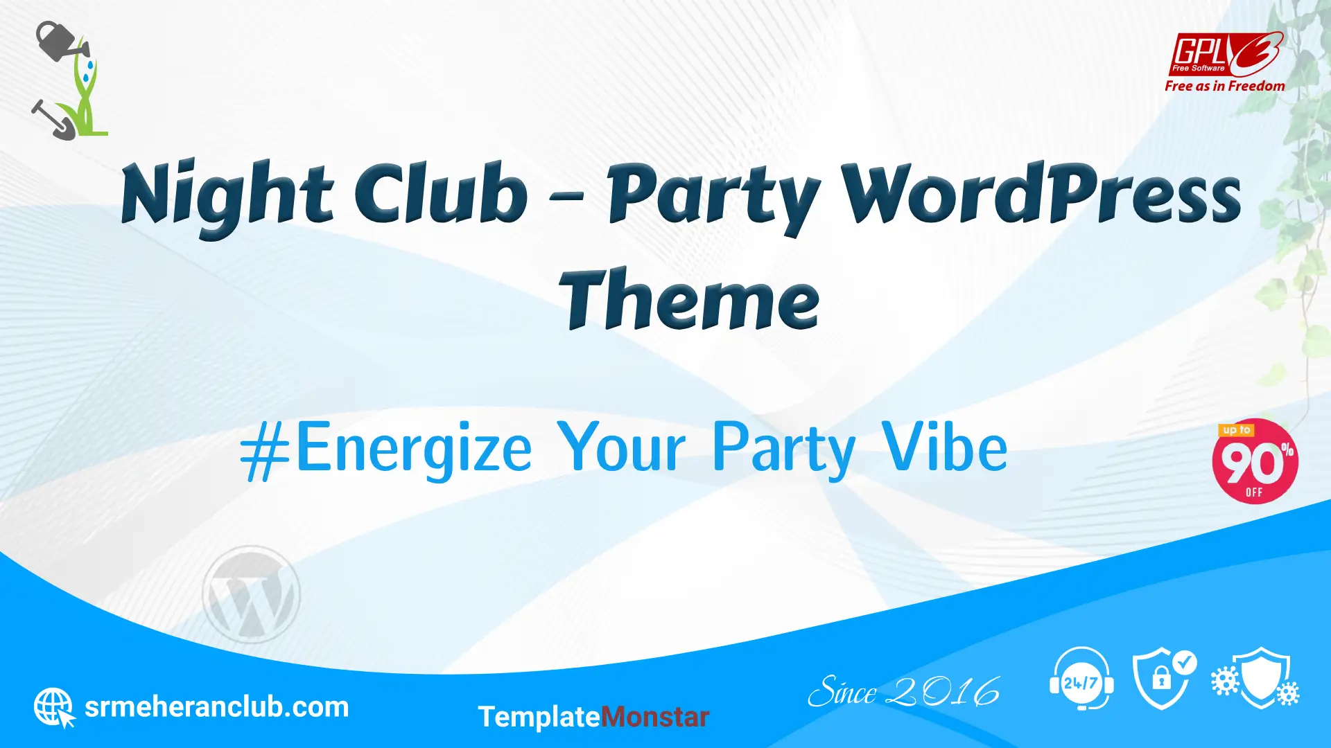 Night Club – Party WordPress Theme — Theme by Templatemonster