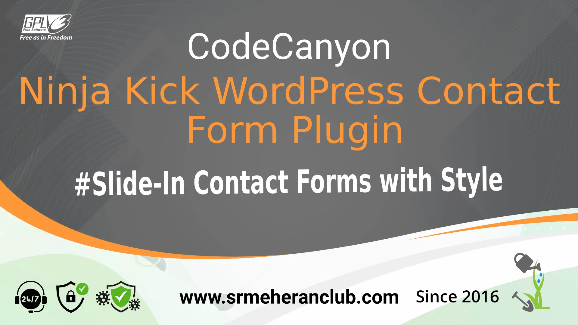 Ninja Kick WordPress Contact Form Plugin — Plugin by Codecanyon