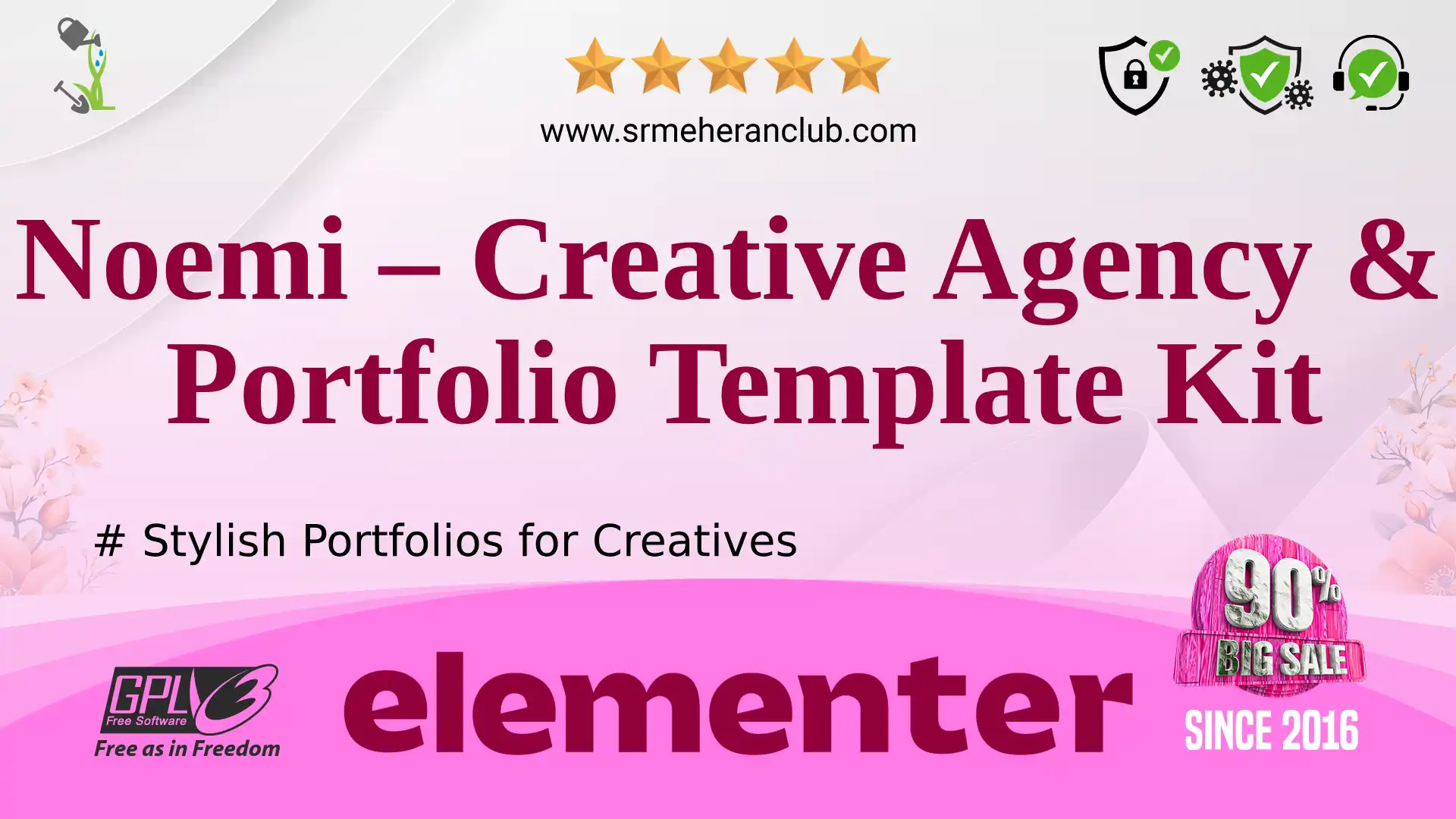 Noemi – Creative Agency & Portfolio Template Kit — Elementor Kit by Themeforest