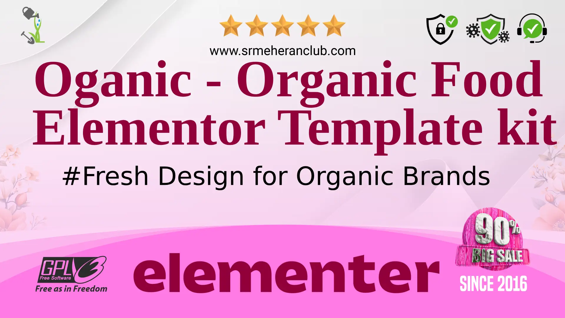 Oganic – Organic Food Elementor Template kit — Elementor Kit by Themeforest