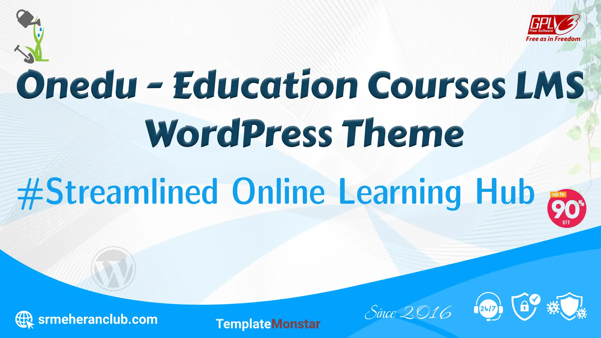 Onedu – Education Courses LMS WordPress Theme — Theme by Templatemonster