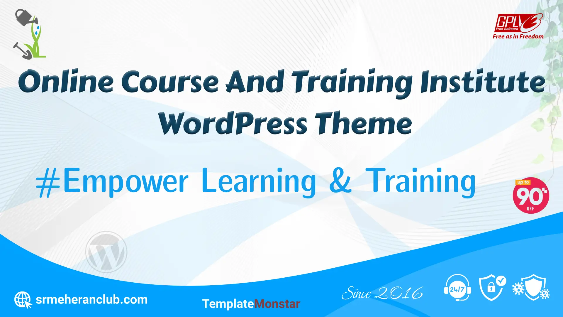 Online Course And Training Institute WordPress Theme — Theme by Templatemonster