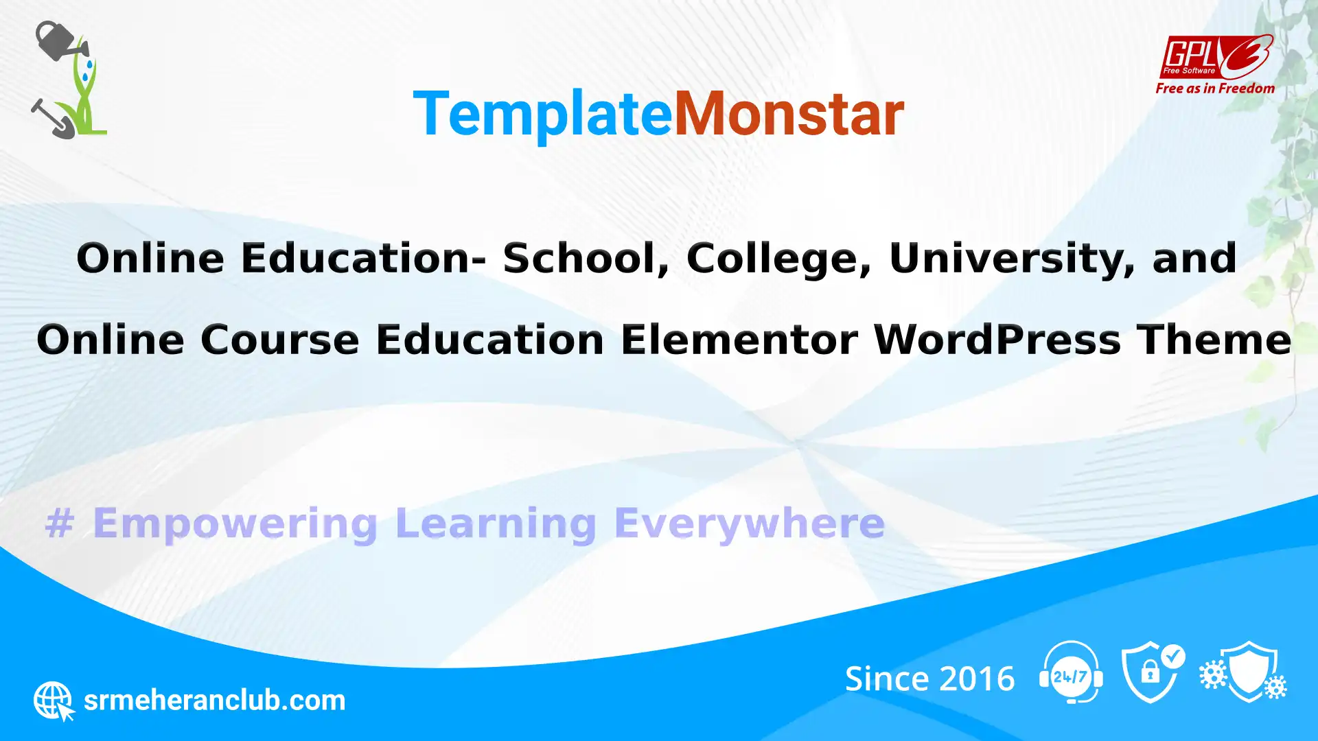 Online Education- School, College, University, and Online Course Education Elementor WordPress Theme