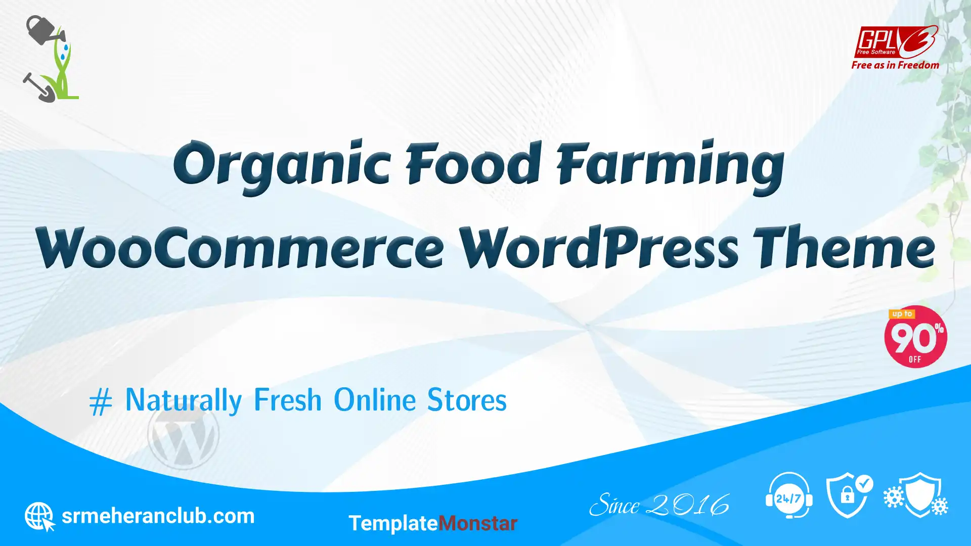 Organic Food Farming WooCommerce WordPress Theme