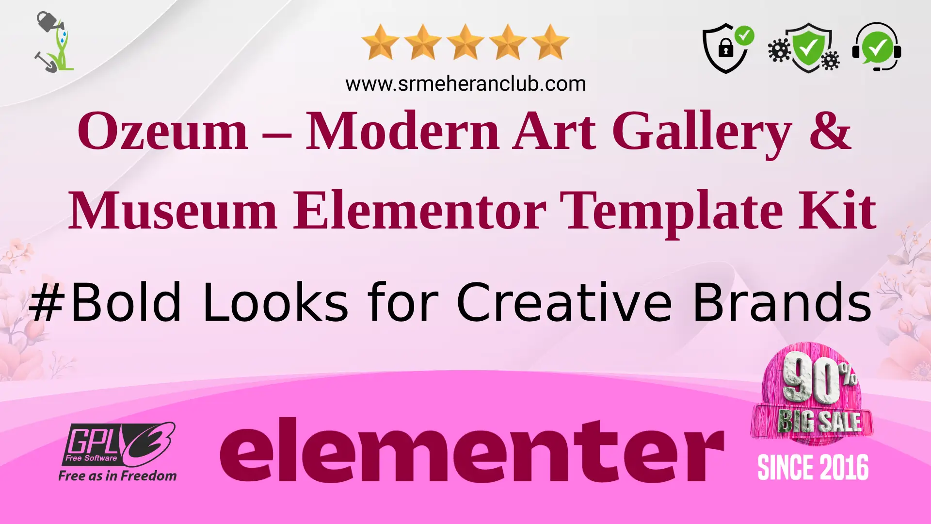 Ozeum – Modern Art Gallery & Museum Elementor Template Kit — Elementor Kit by Themeforest