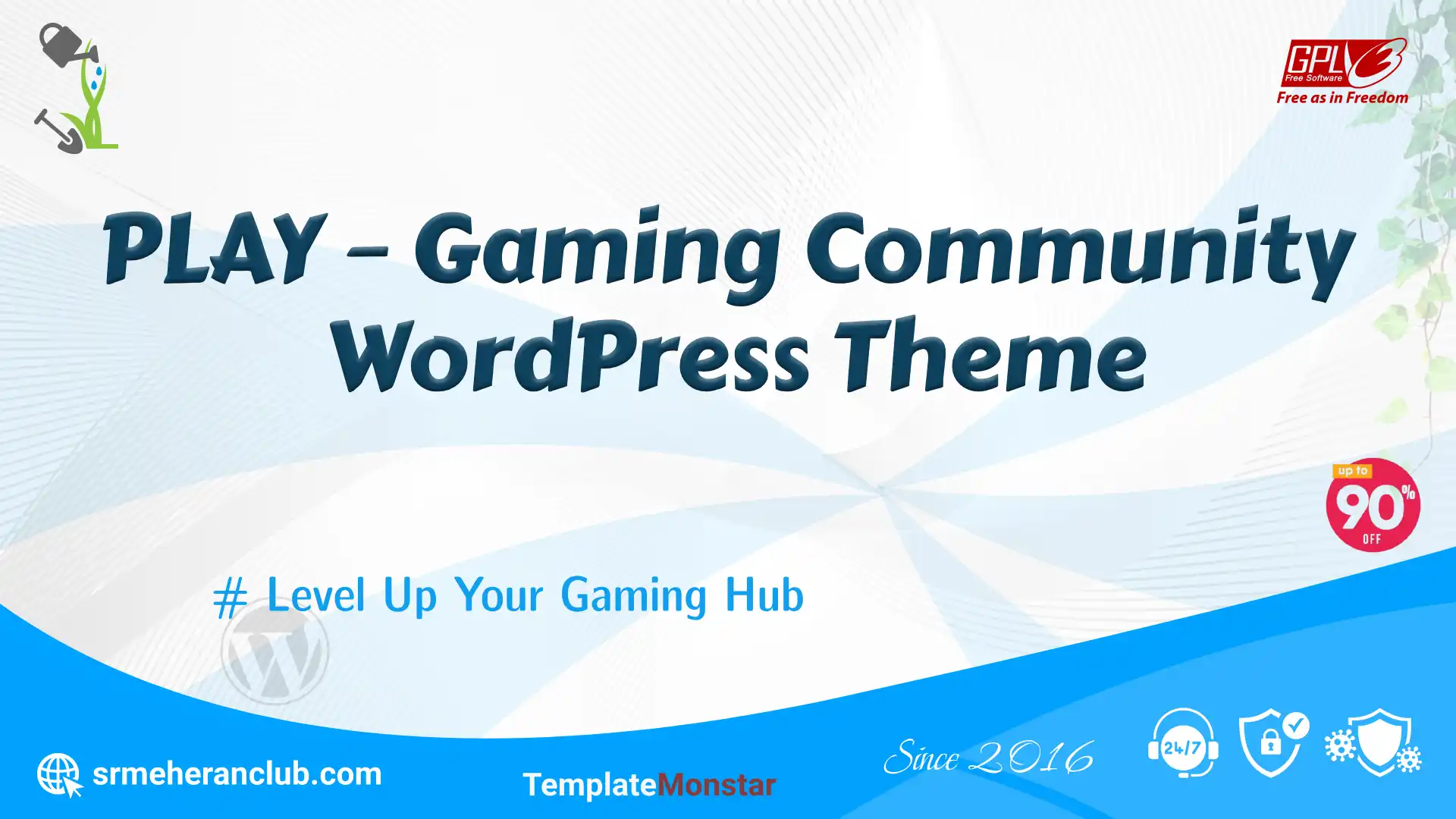 PLAY – Gaming Community WordPress Theme