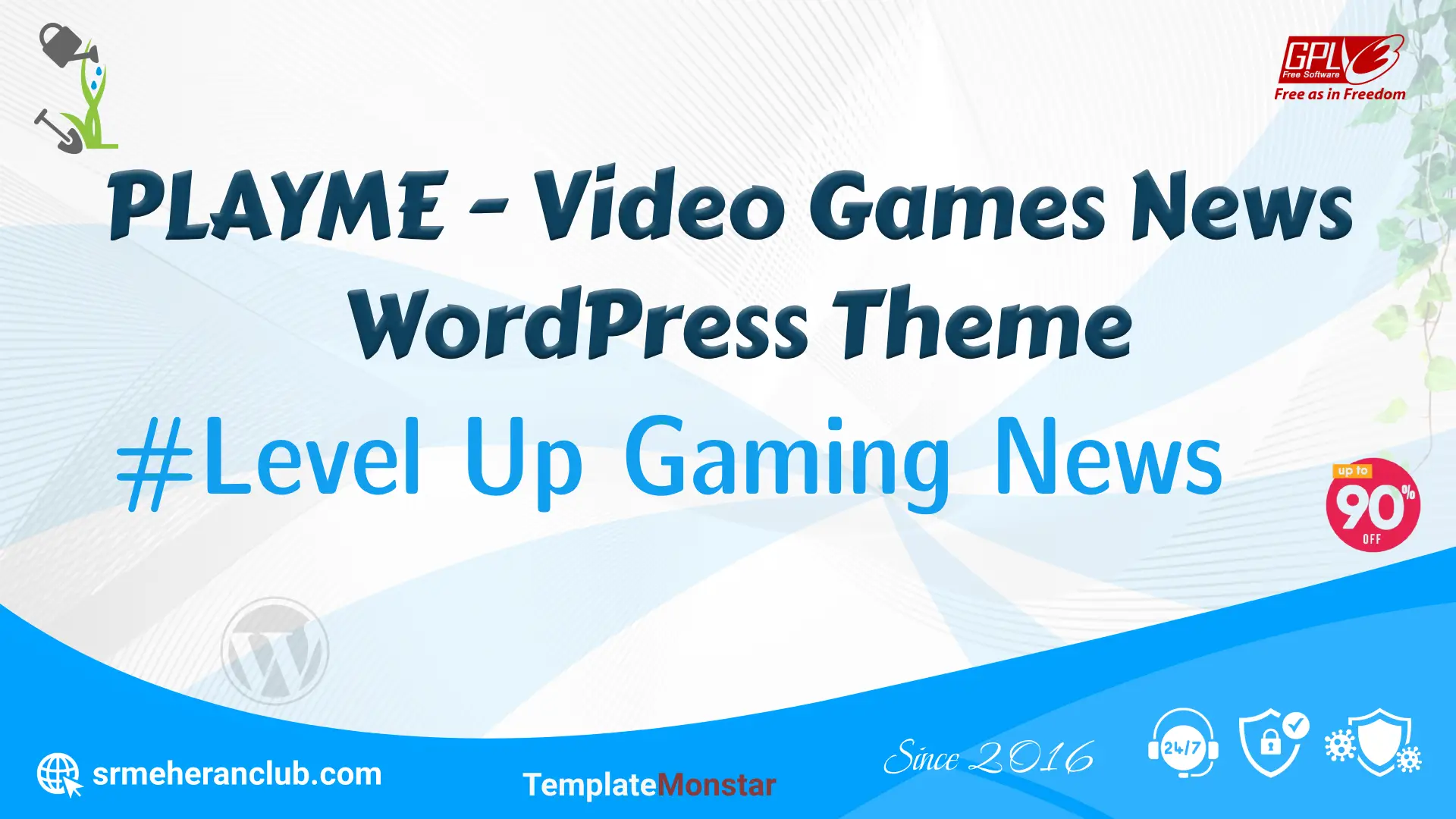 PLAYME – Video Games News WordPress Theme — Theme by Templatemonster