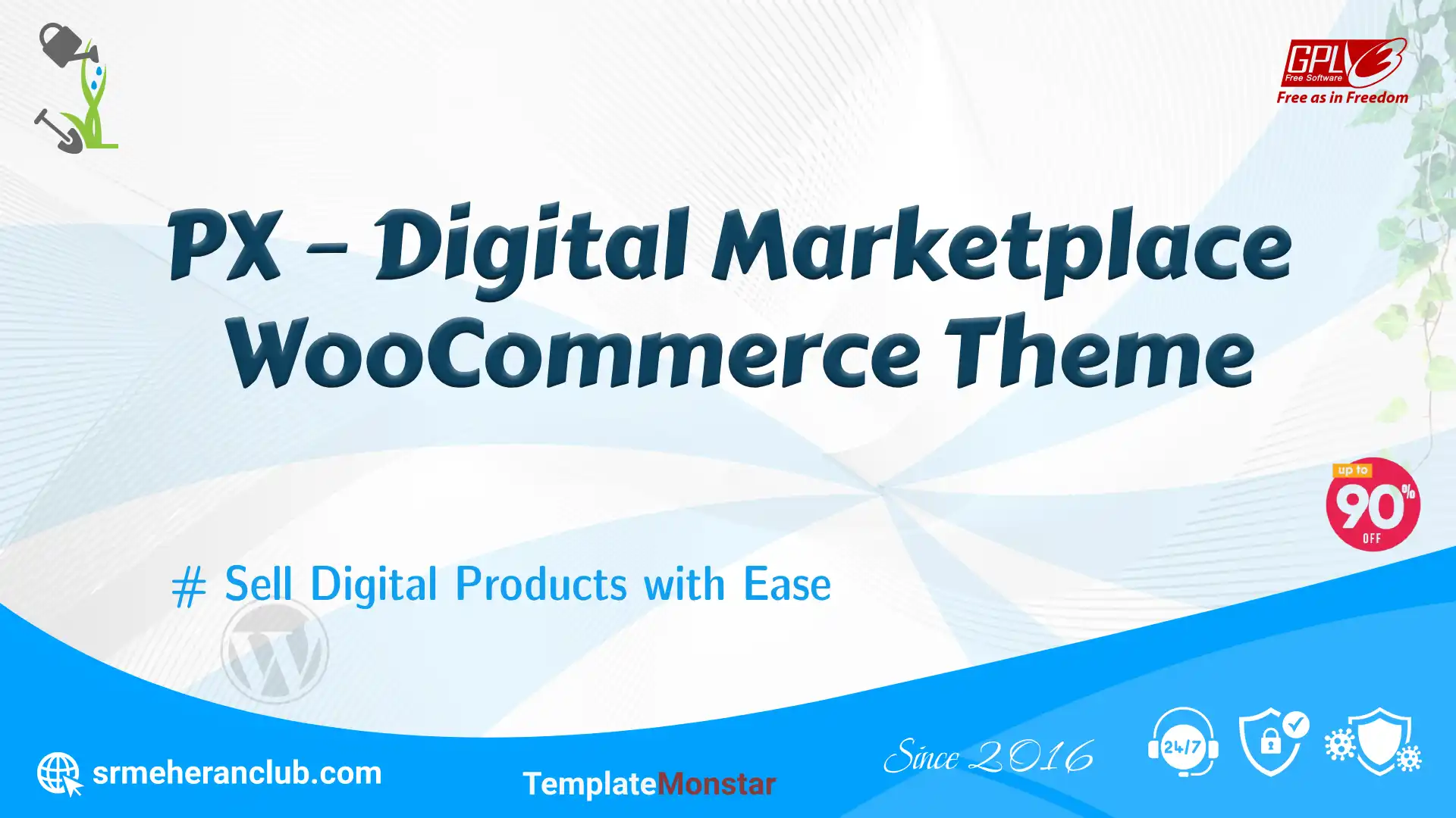 PX – Digital Marketplace WooCommerce Theme — Theme by Templatemonster