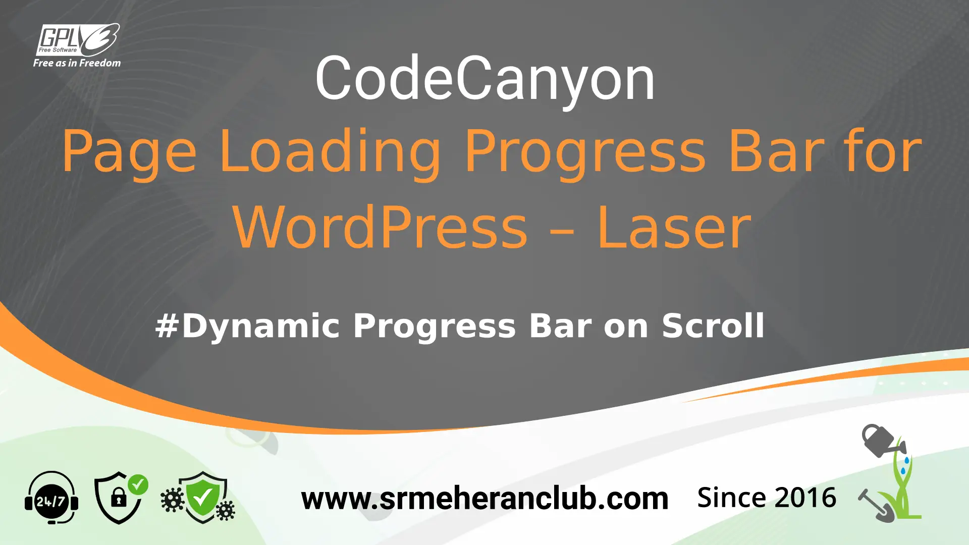 Page Loading Progress Bar for WordPress – Laser
