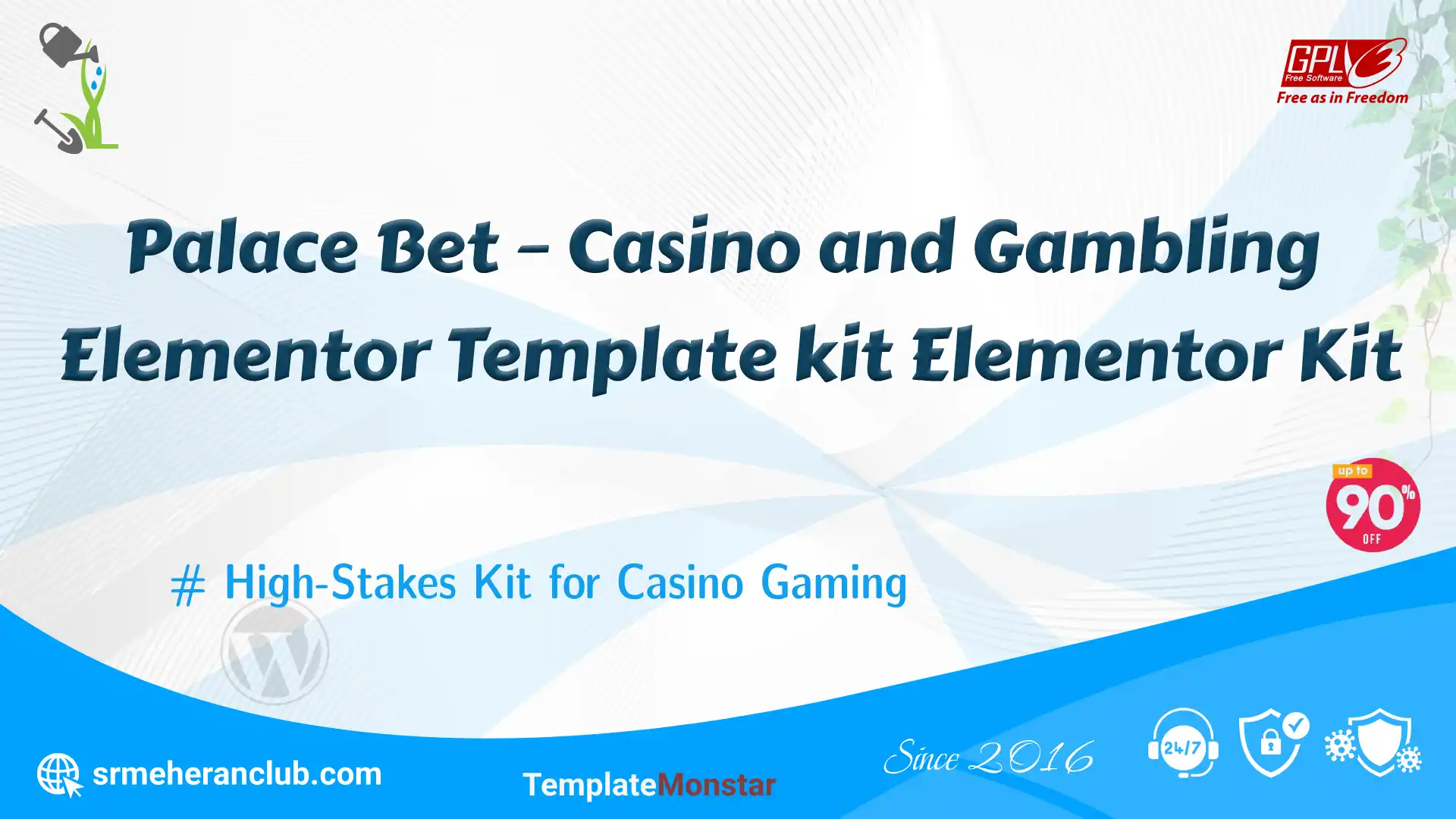 Palace Bet – Casino and Gambling Elementor Template kit Elementor Kit — Elementor Kit by Templatemonster