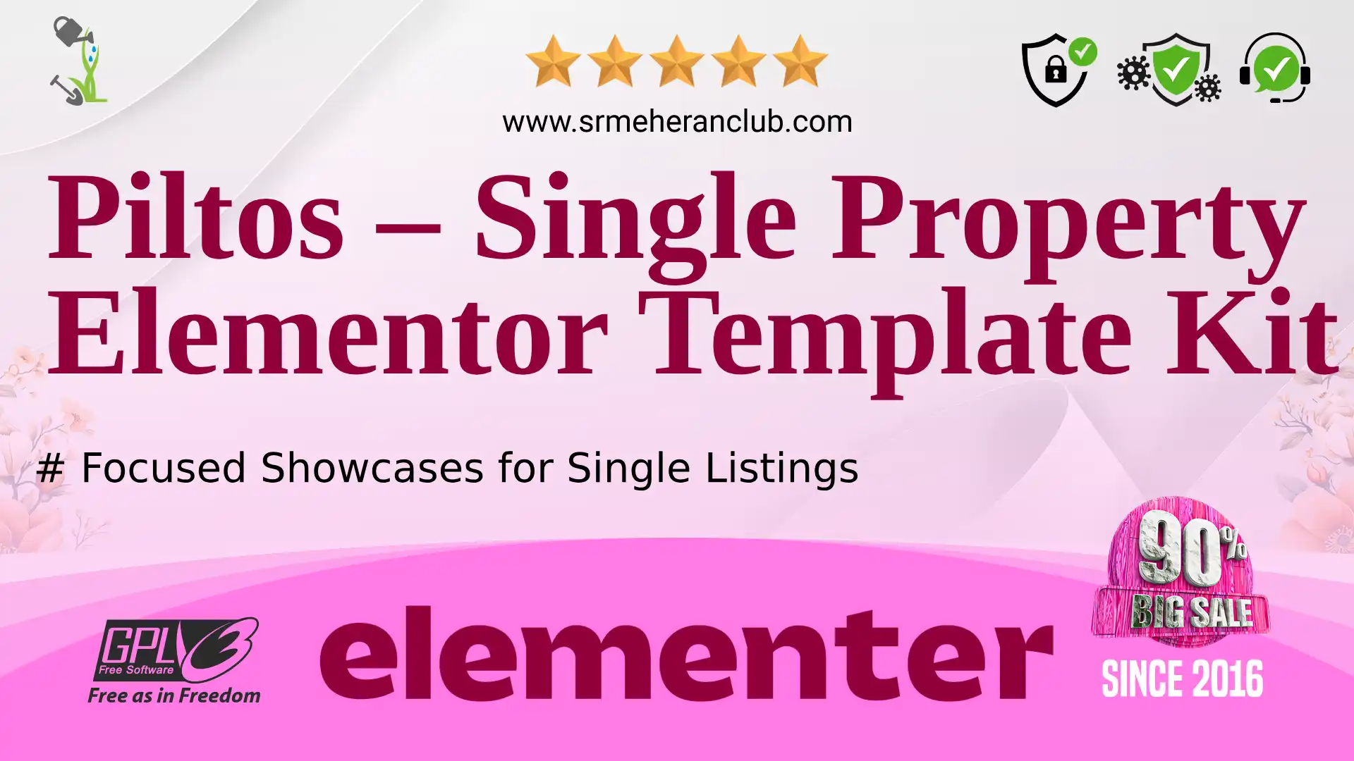 Piltos – Single Property Elementor Template Kit
