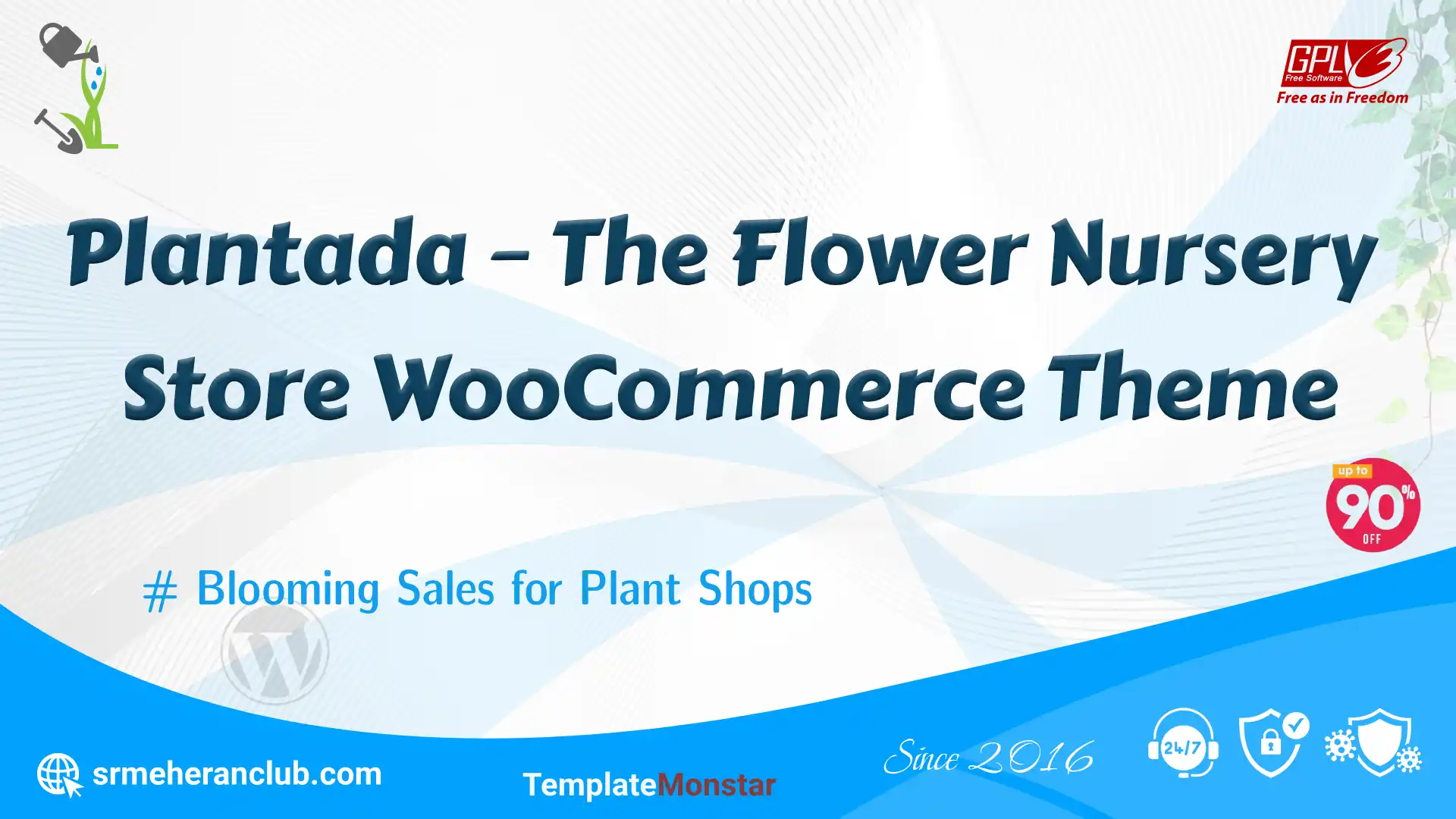 Plantada – The Flower Nursery Store WooCommerce Theme — Theme by Templatemonster