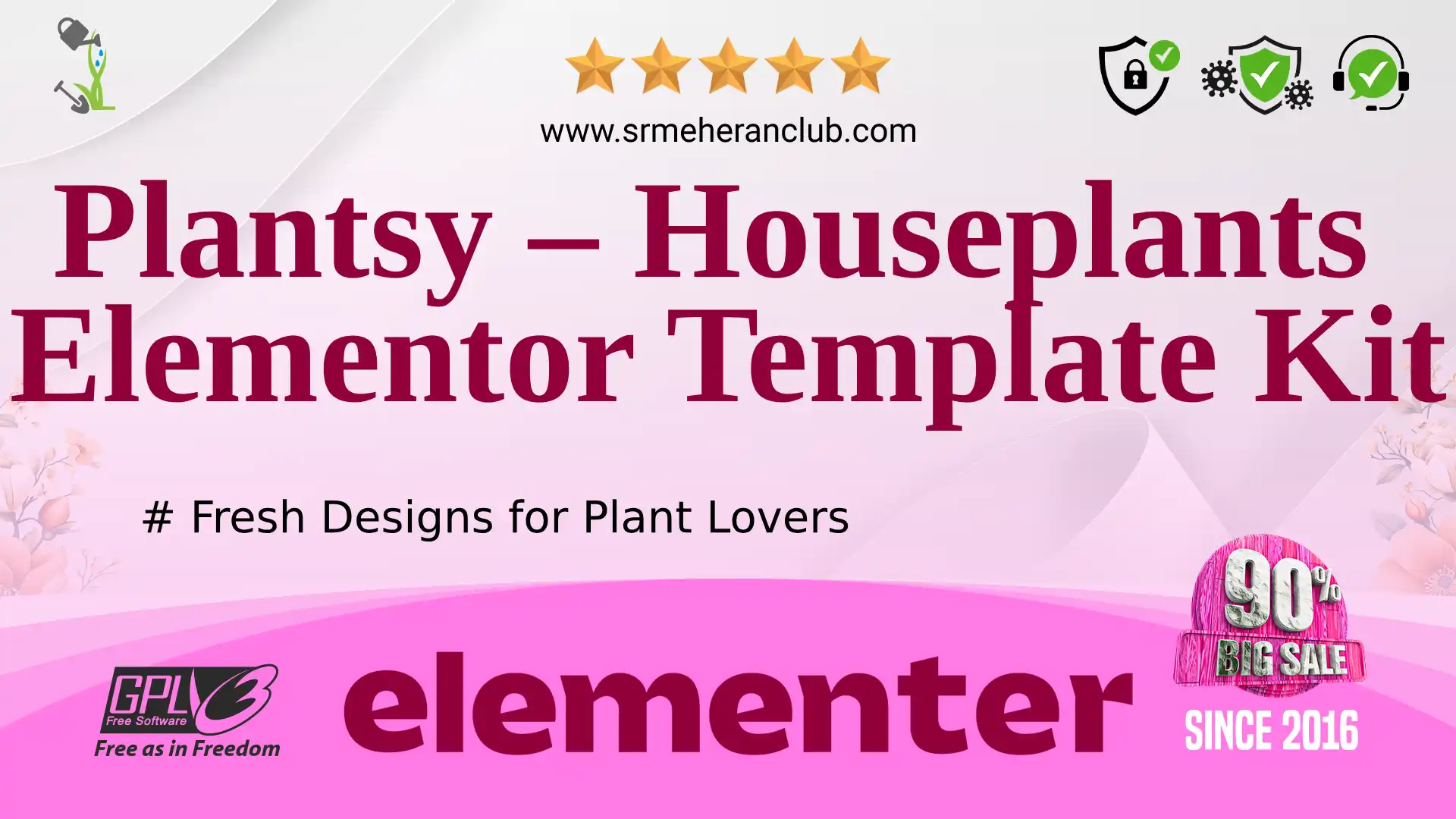 Plantsy – Houseplants Elementor Template Kit — Elementor Kit by Themeforest