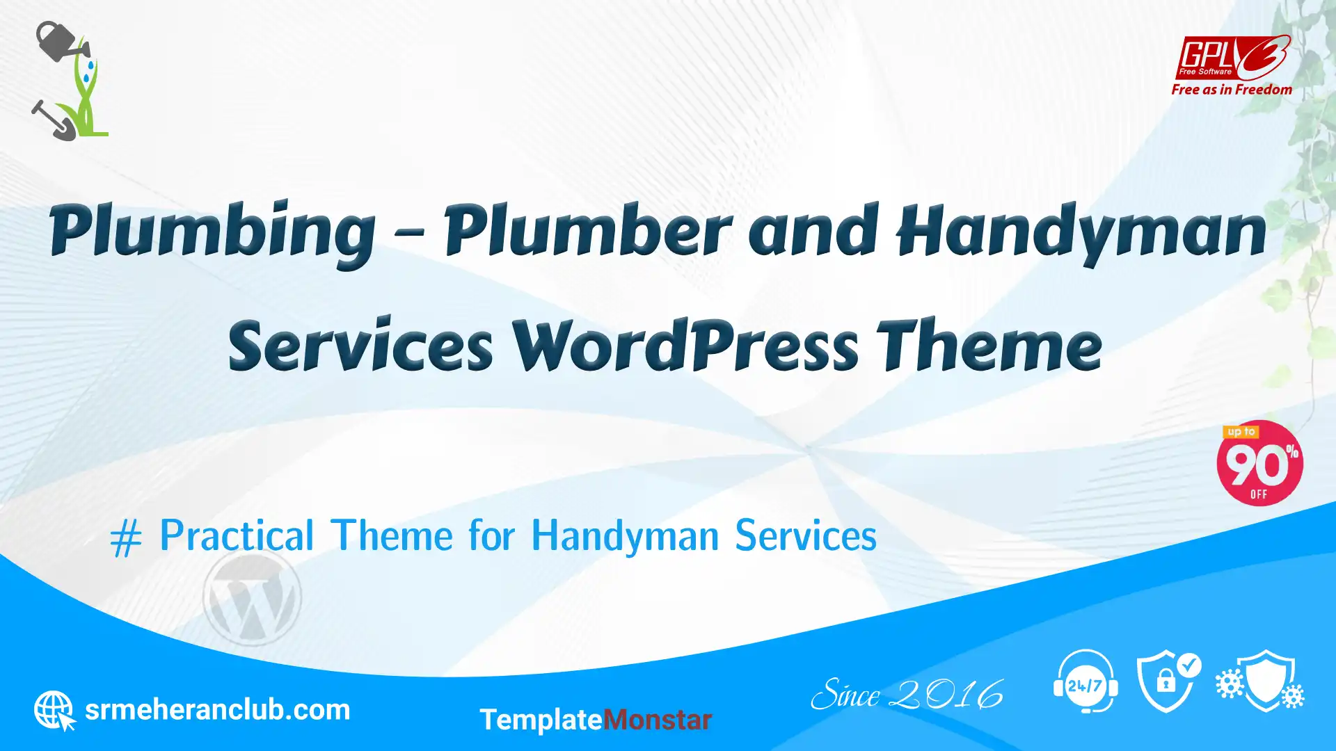 Plumbing – Plumber and Handyman Services WordPress Theme — Theme by Templatemonster