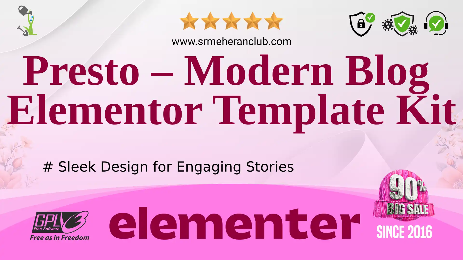 Presto – Modern Blog Elementor Template Kit — Elementor Kit by Themeforest
