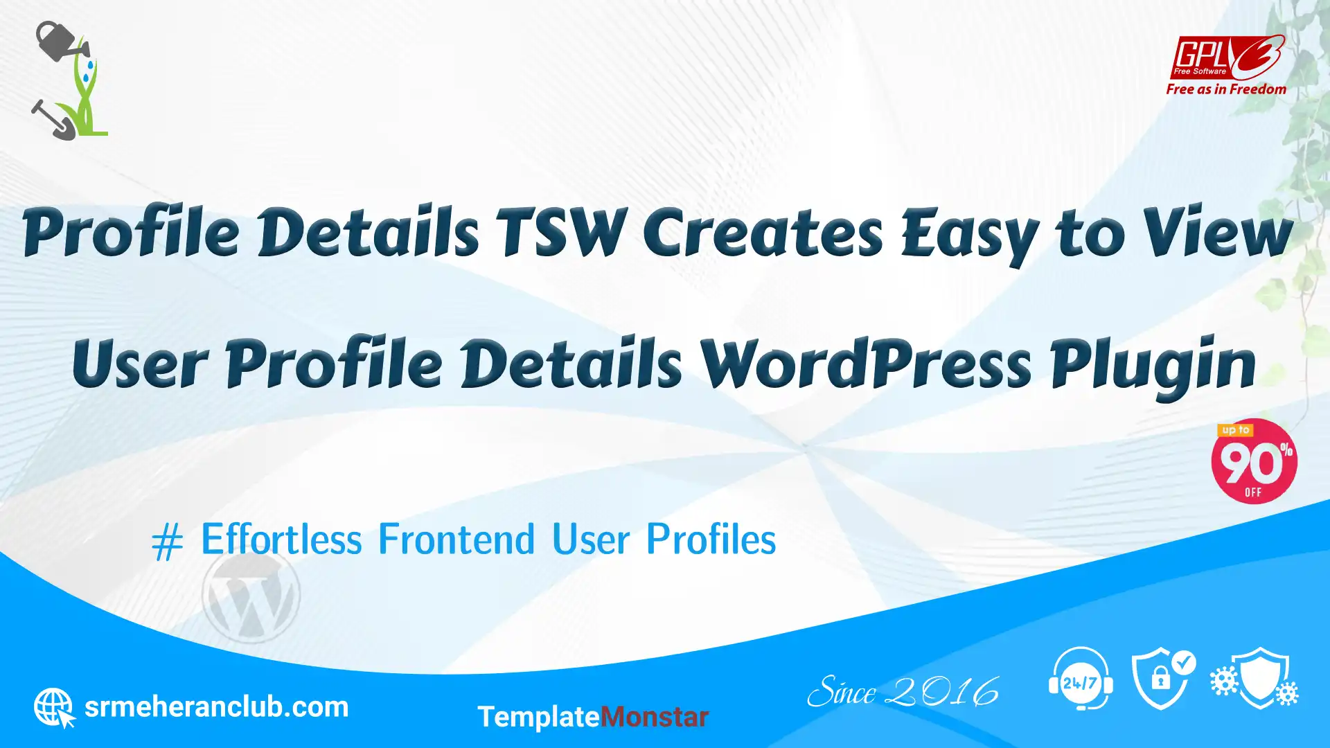 Profile Details TSW Creates Easy to View User Profile Details WordPress Plugin
