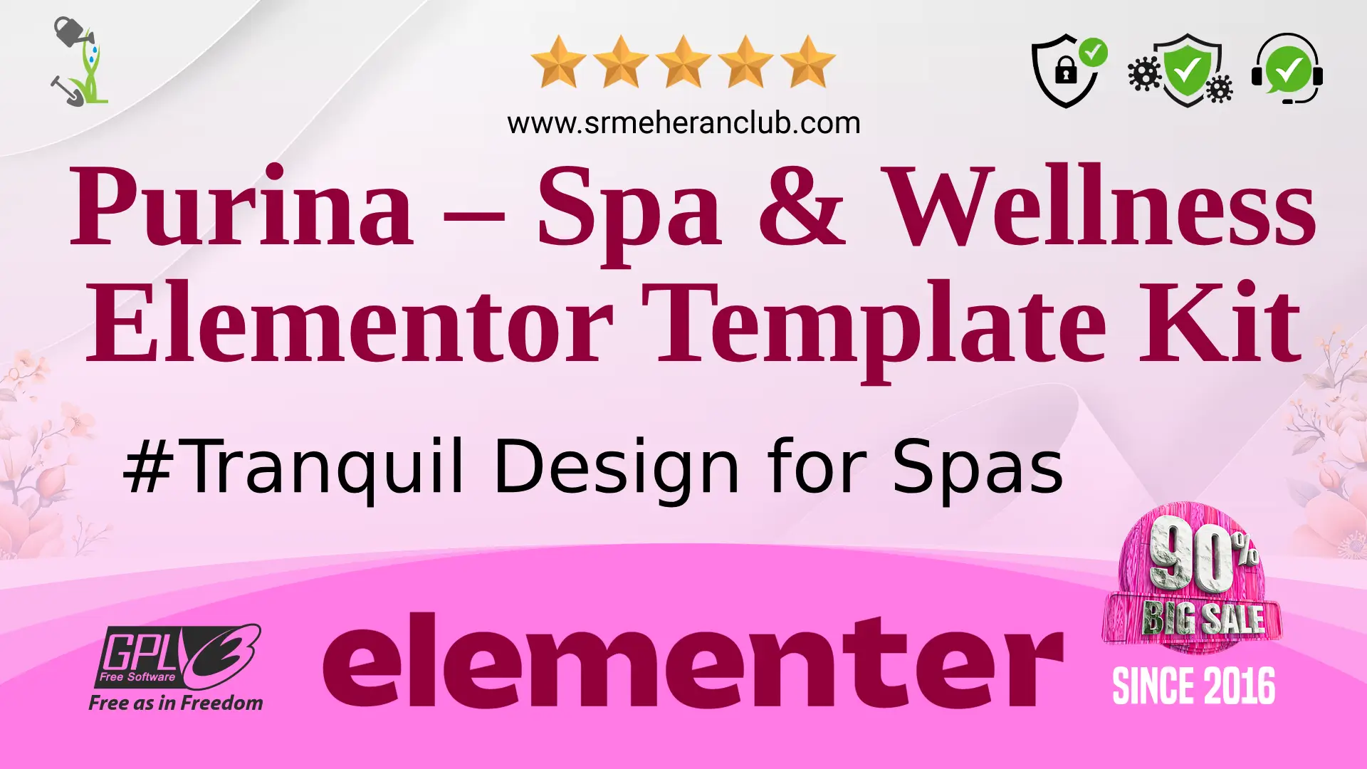 Purina – Spa & Wellness Elementor Template Kit — Elementor Kit by Themeforest