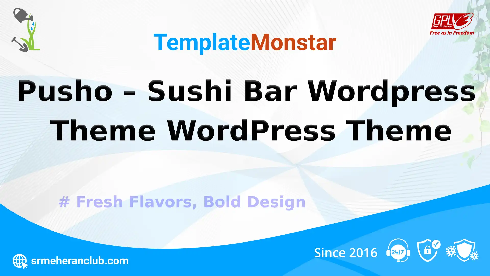 Pusho – Sushi Bar WordPress Theme WordPress Theme