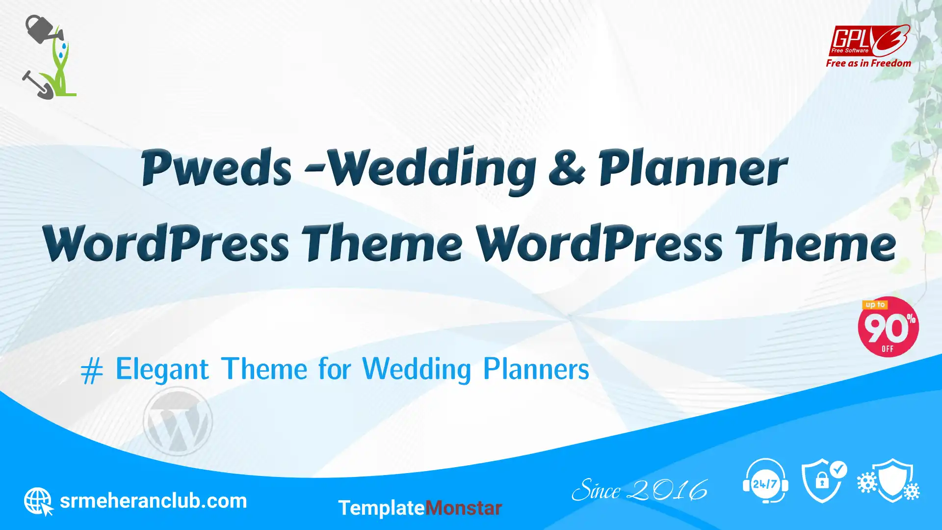 Pweds -Wedding & Planner WordPress Theme WordPress Theme