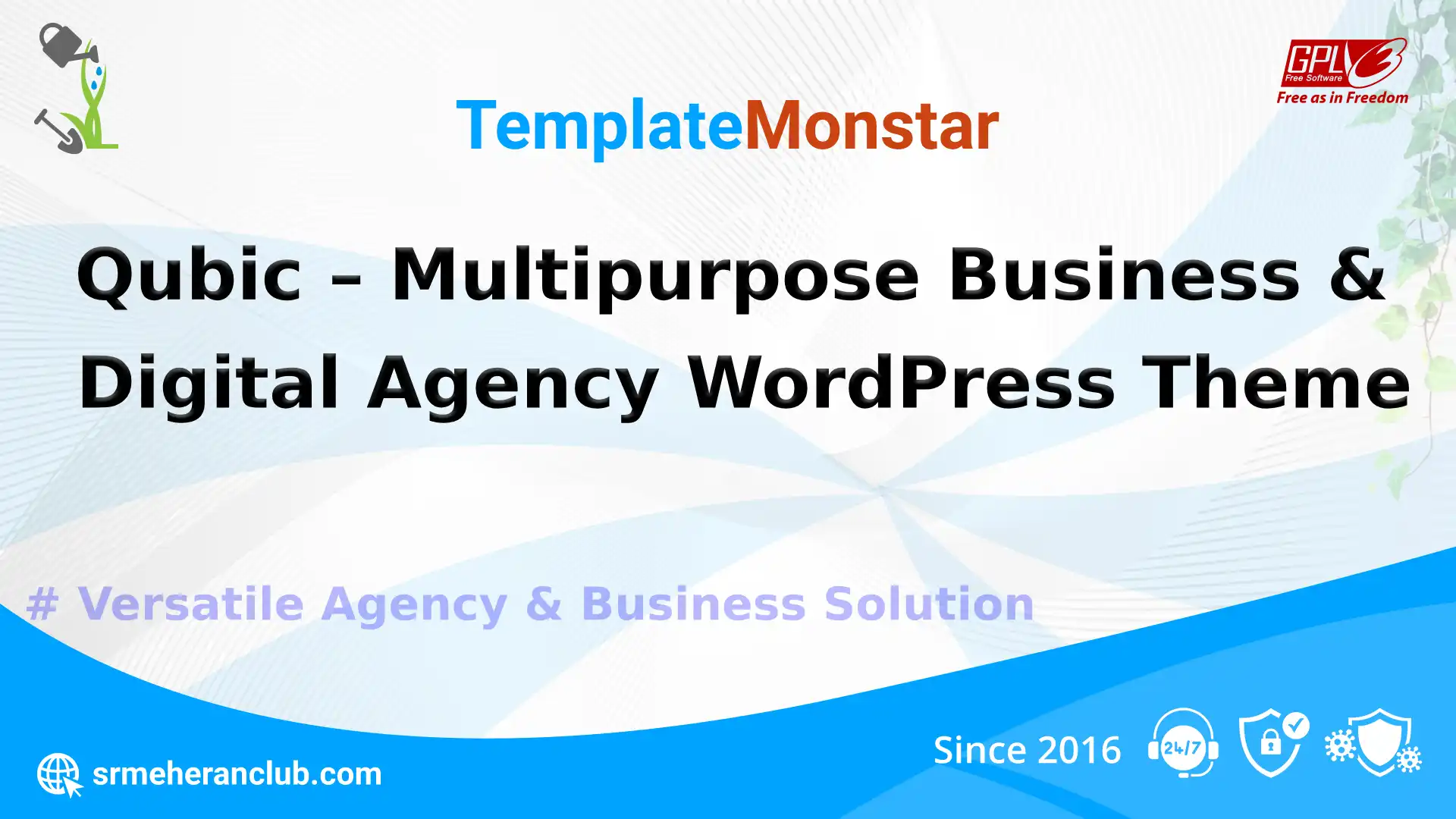 Qubic – Multipurpose Business & Digital Agency WordPress Theme